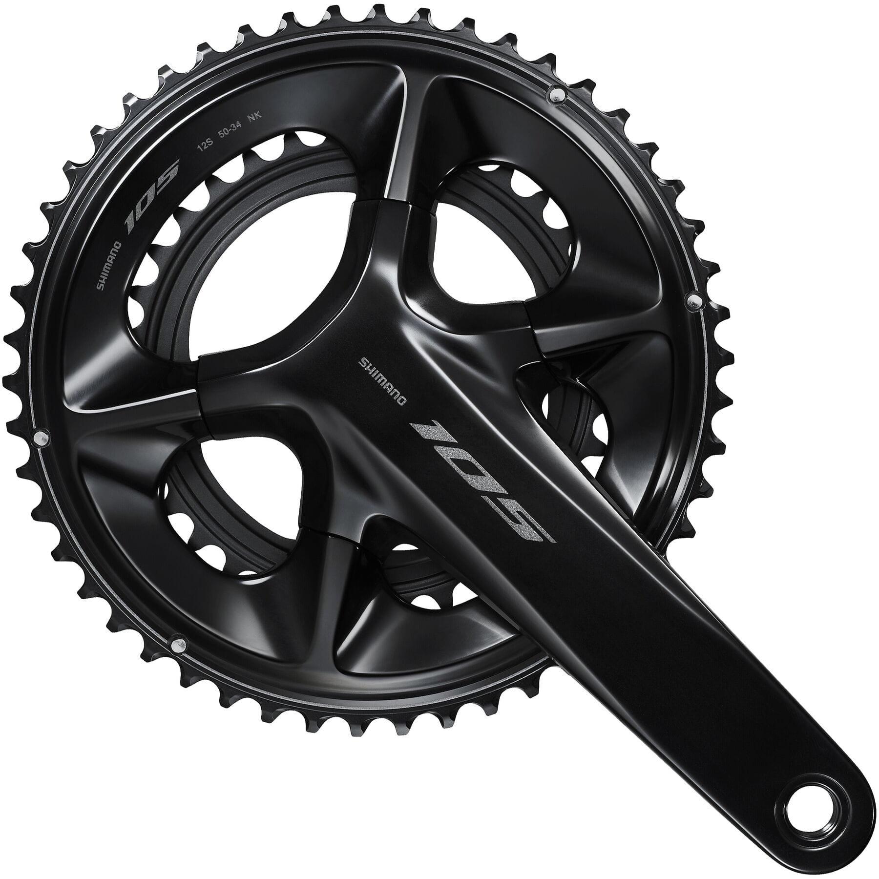 Black - Shimano - ST-R7170 105 Di2 Hydraulic Disc STI Set - 5