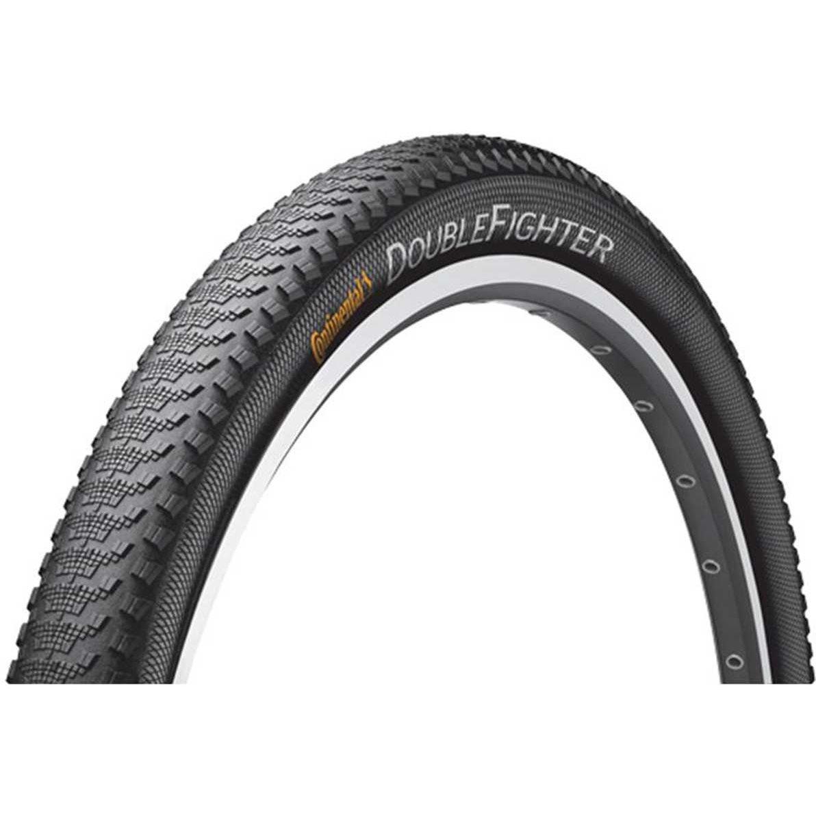 Continental  Double Fighter Iii 26 Tyre - Black - 1.9