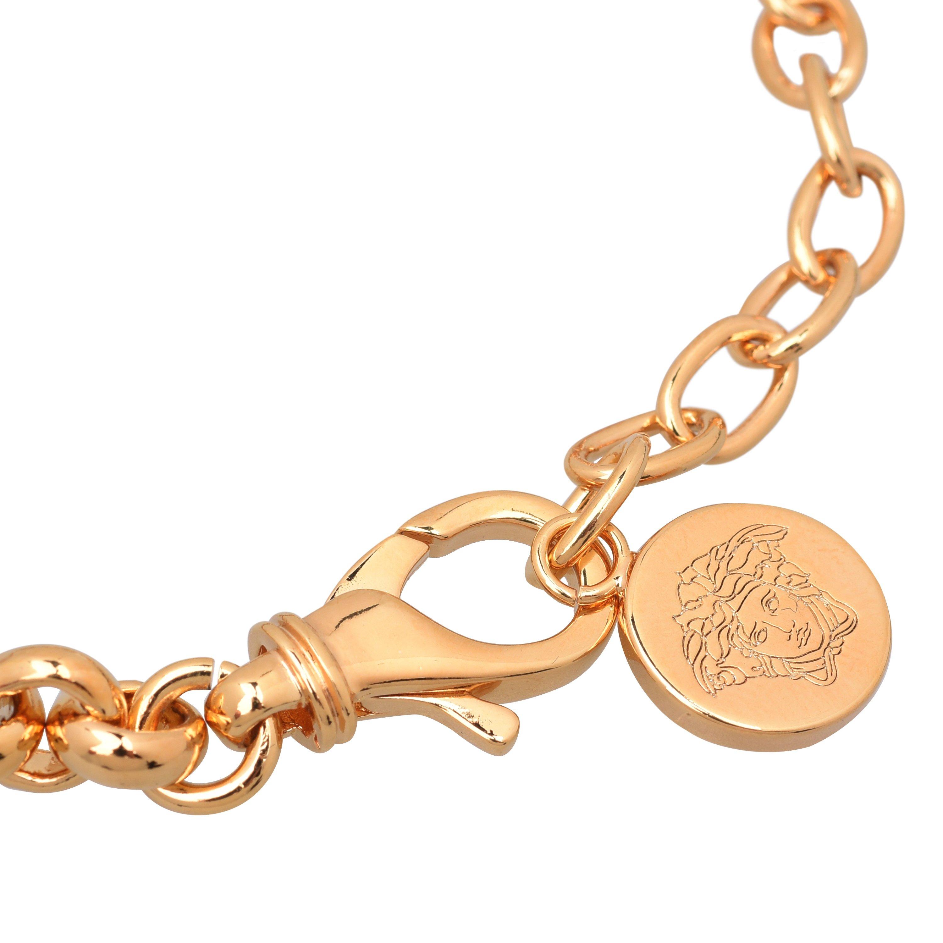 White/Gold D01O - Versace - Icon Medusa Bracelet - 3