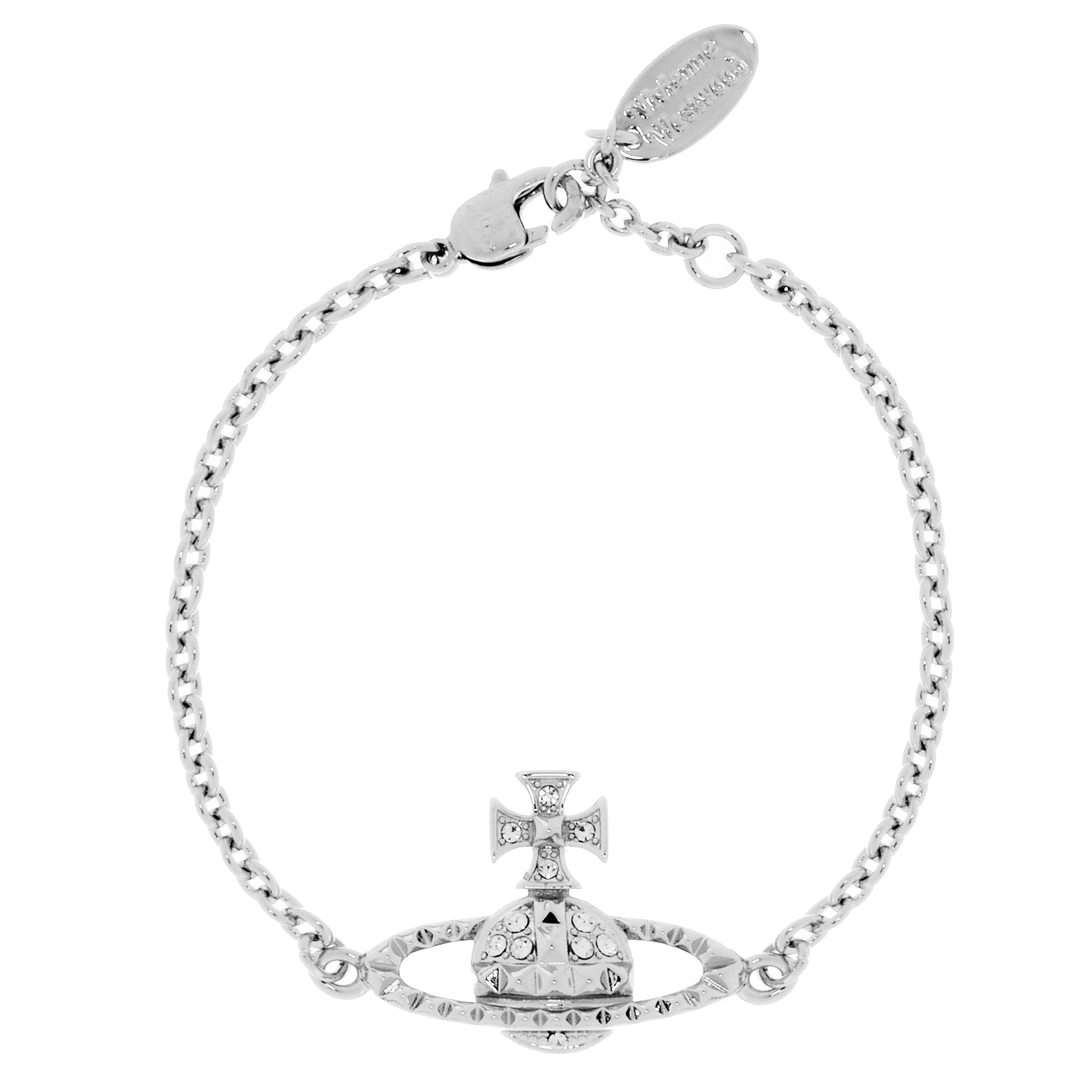 Rhod/Cryst W110 - Vivienne Westwood - Mayfair Bas Relief Bracelet - 1
