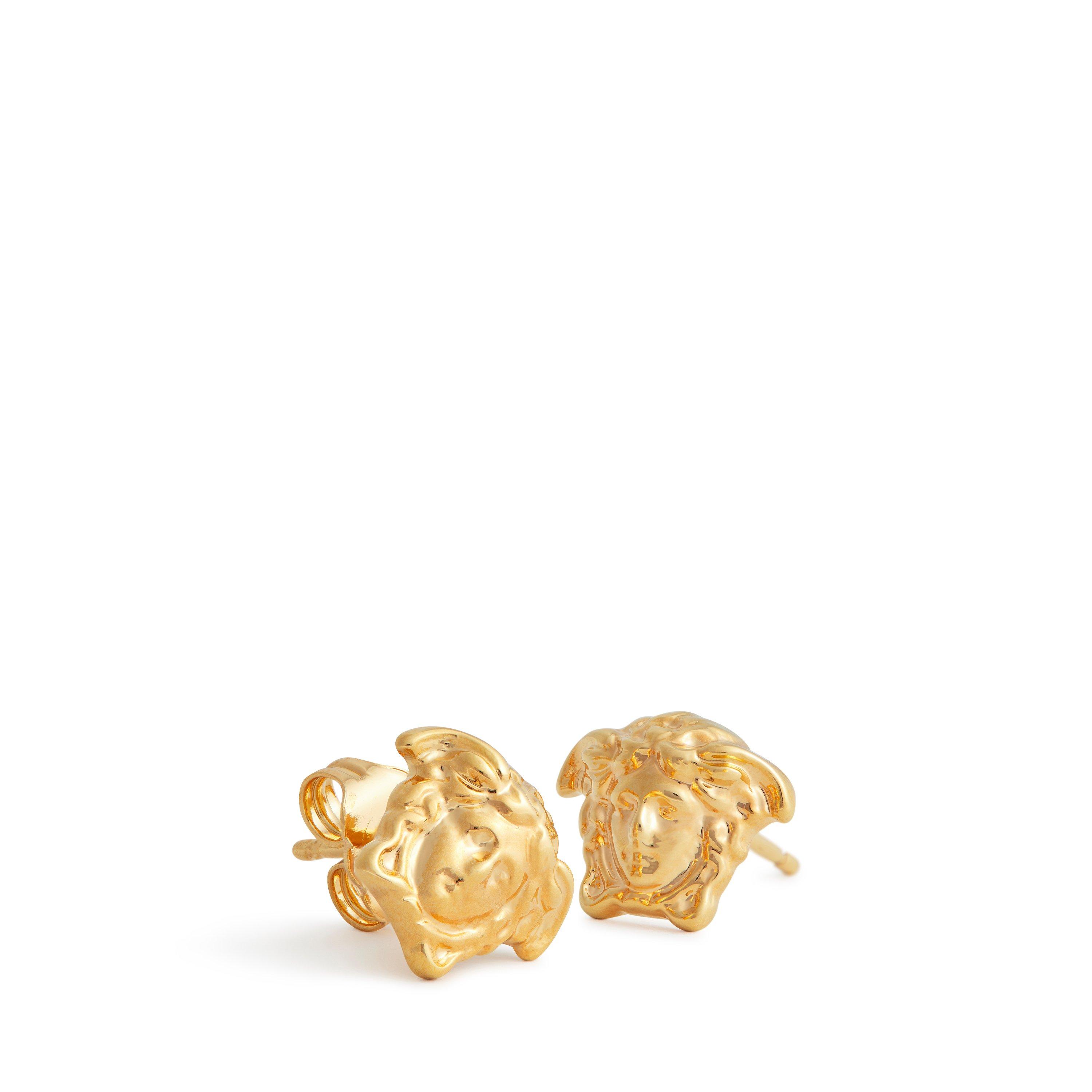 Gold D00OC - Versace - Medusa Head Earrings - 3