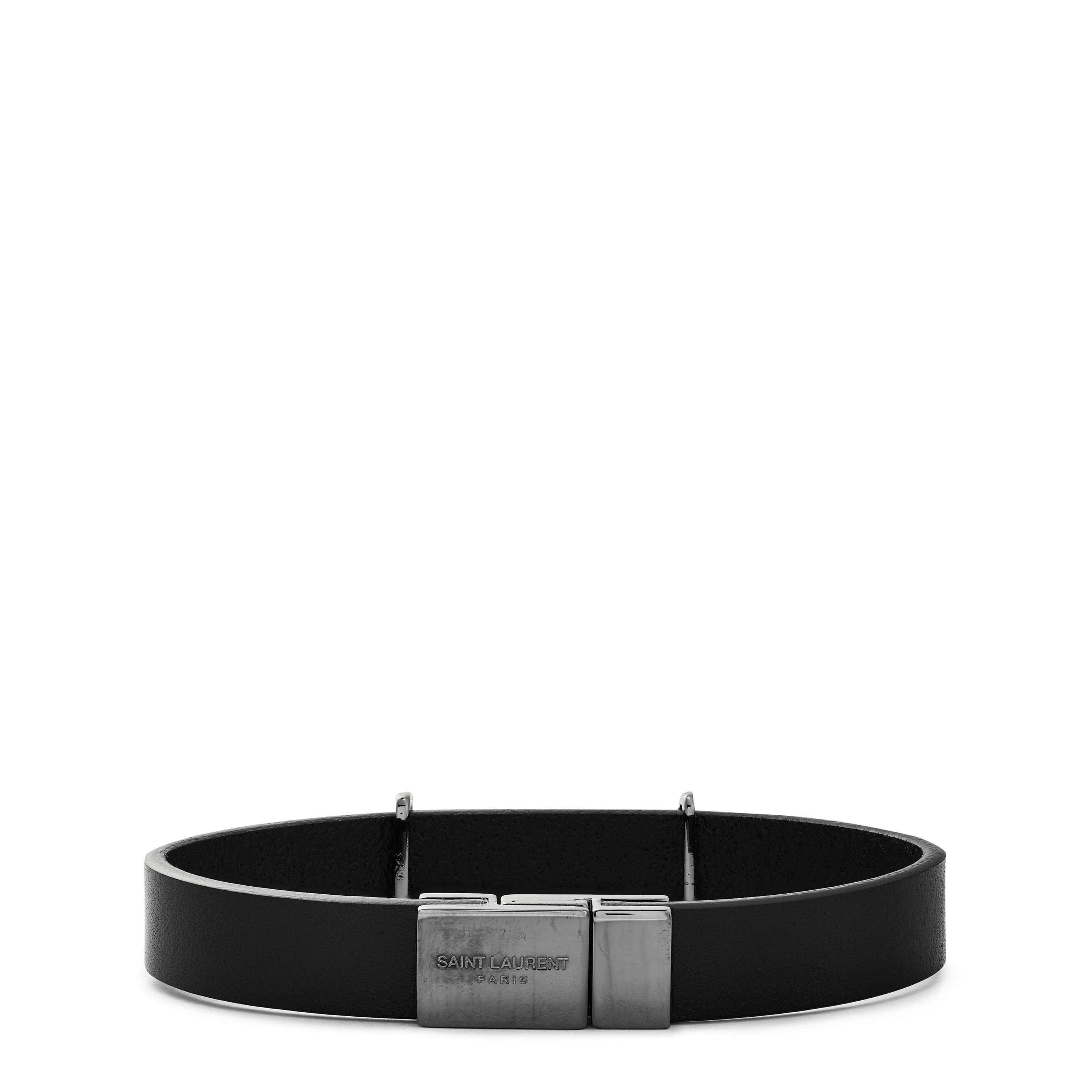 Black/Black - Saint Laurent - Cassandre Bracelet - 2