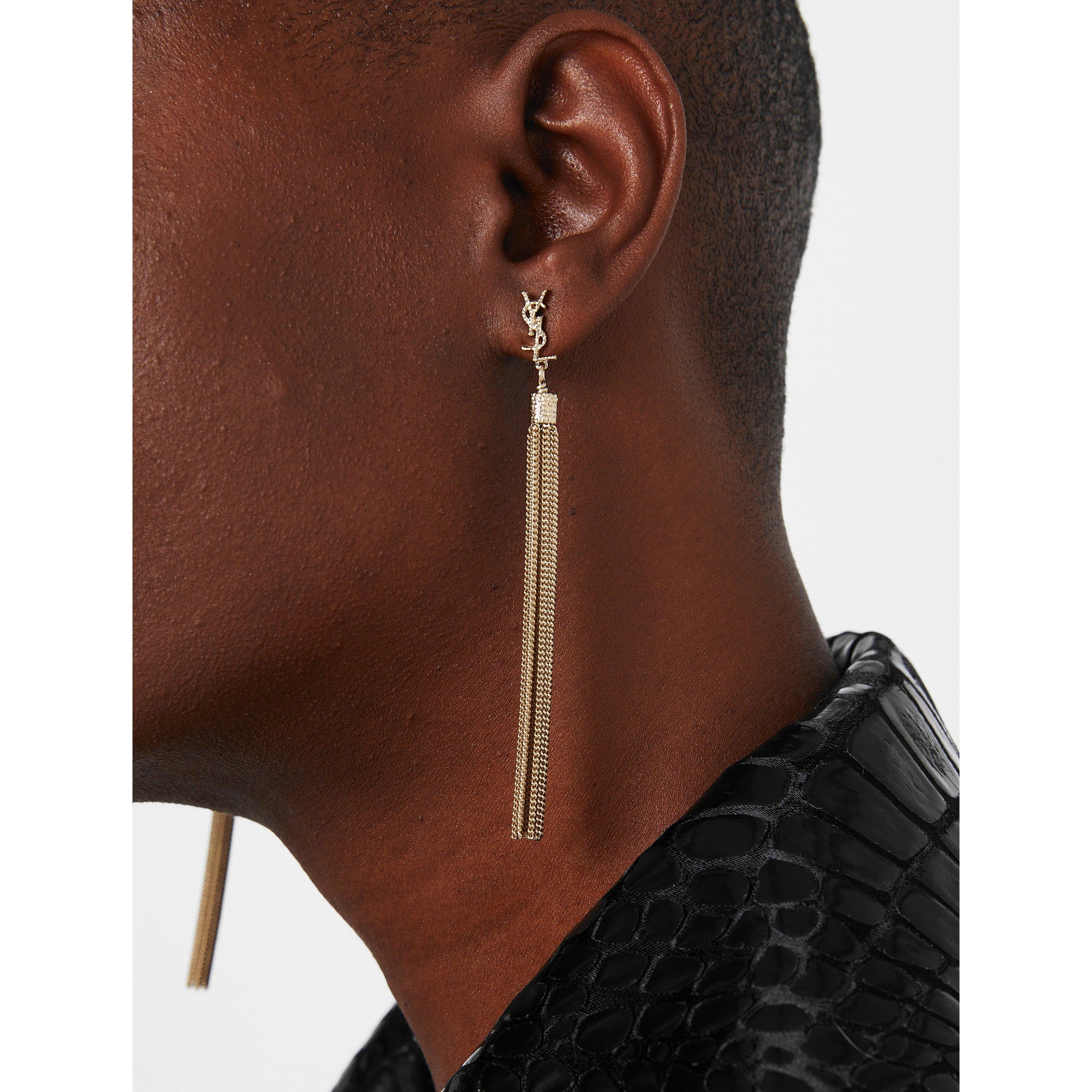 Gold - Saint Laurent - Loulou Earrings - 2