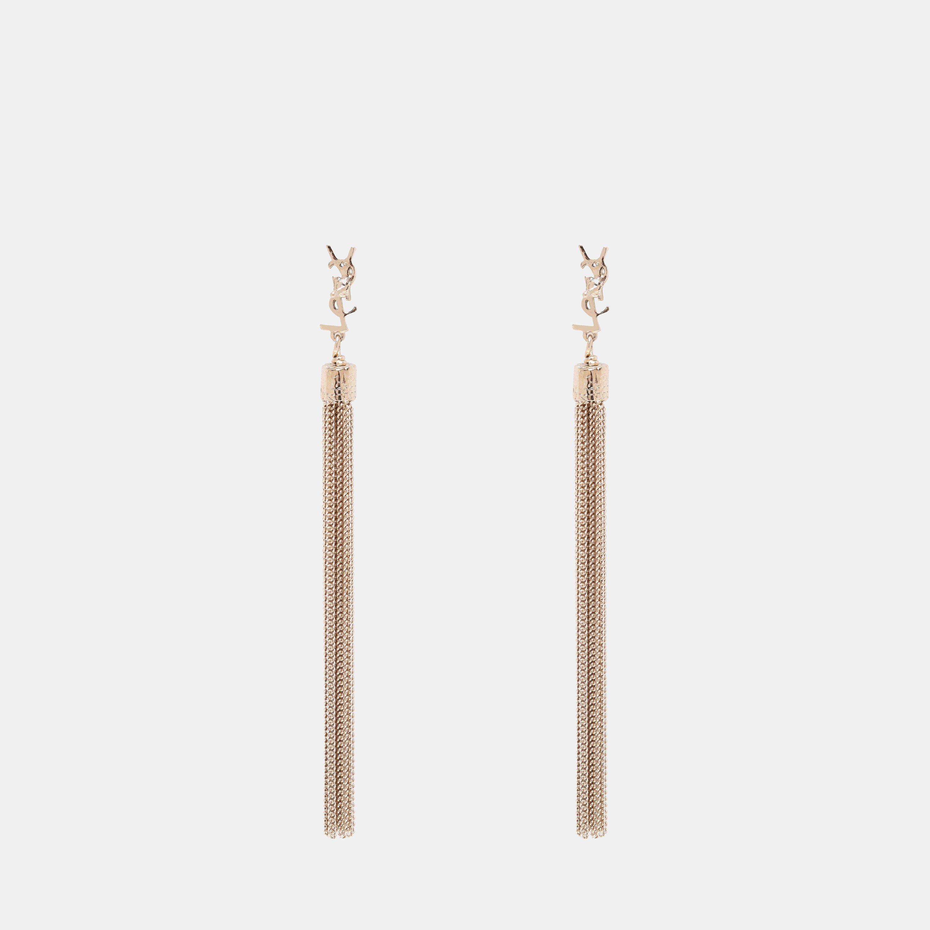 Gold - Saint Laurent - Loulou Earrings - 3