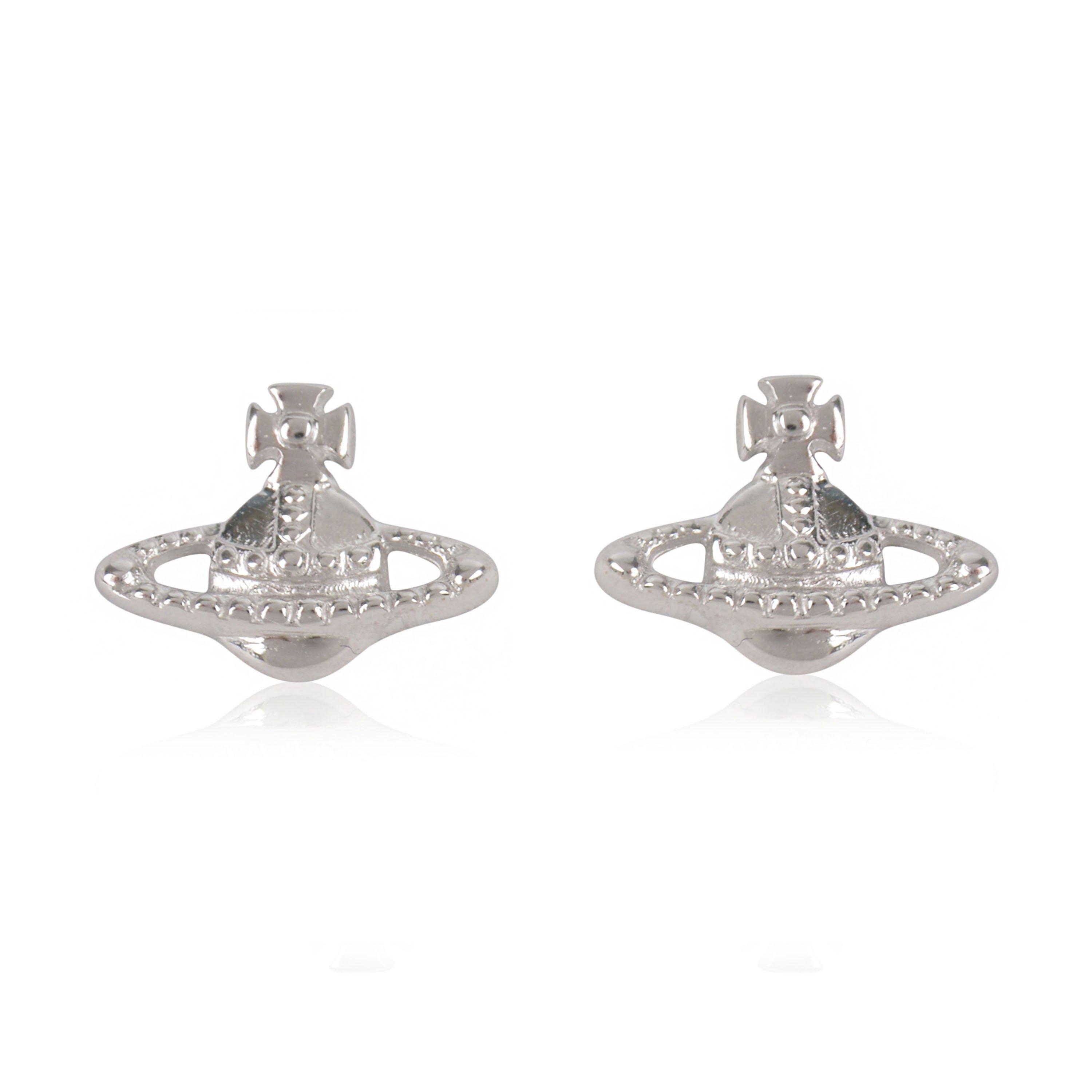 ★Vivienne Westwood★ Vivienne Westwood Women's Franca Earri Franca Earrings in GOLD-RED-CZ-PINK-Synthetic-Opal