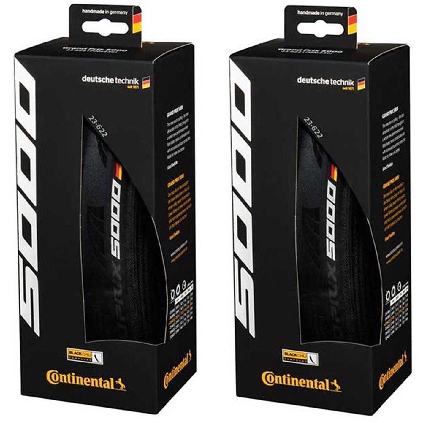 Nero - Continental - Grand Prix 5000 700C Folding Clincher Road Tyre - 5