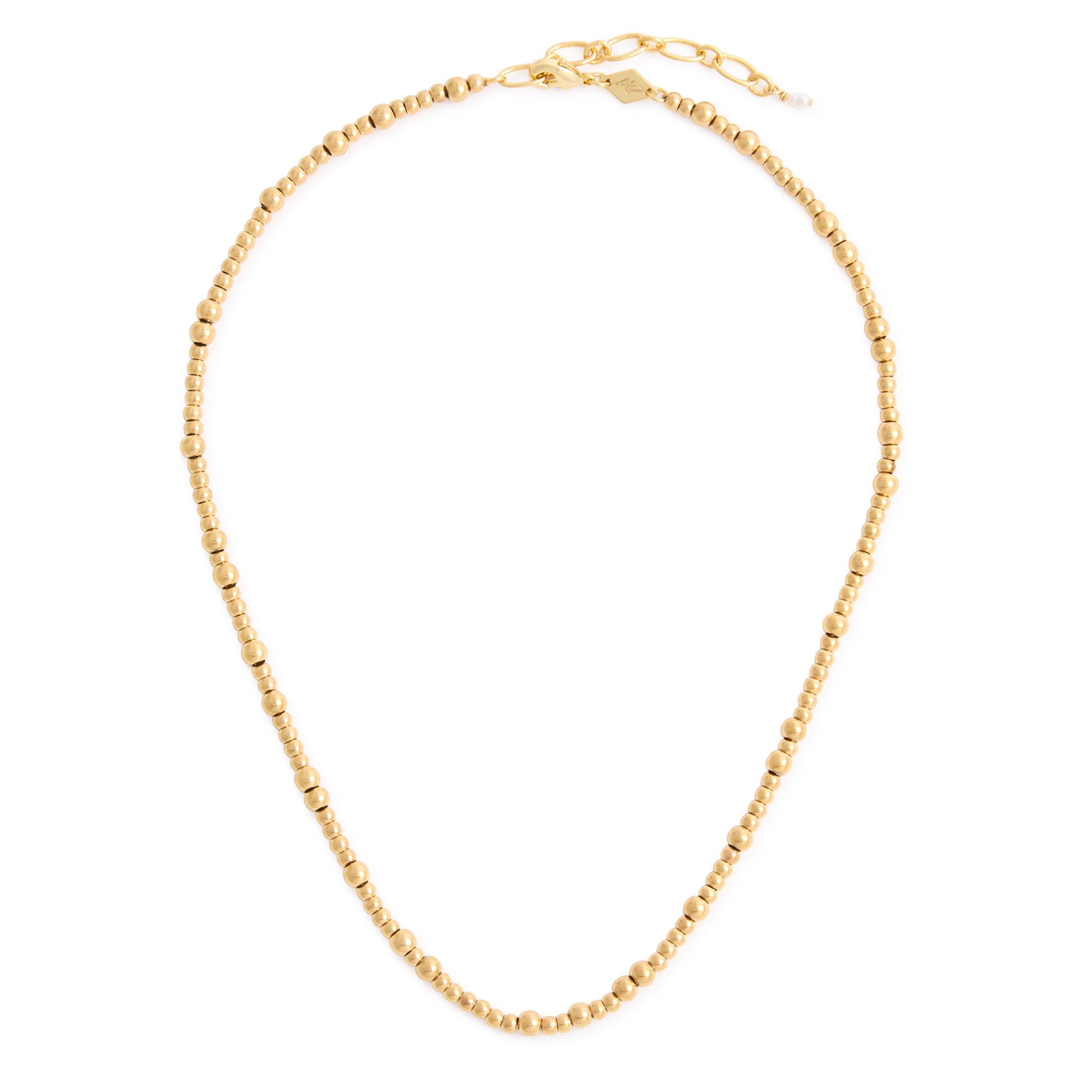 GOLD - Anni Lu - SLIM GOLDIE NECKLACE - 1