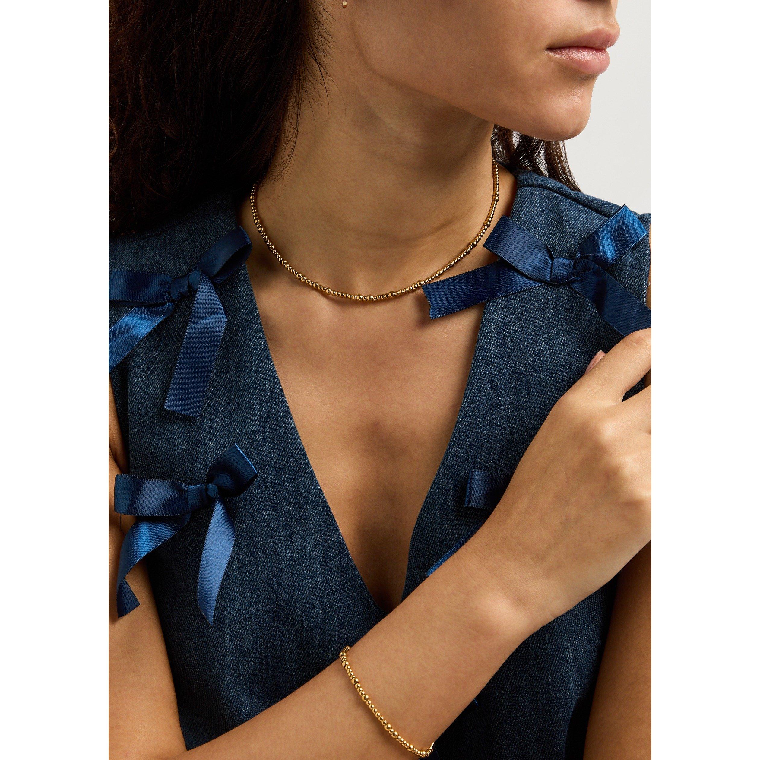 GOLD - Anni Lu - SLIM GOLDIE NECKLACE - 3