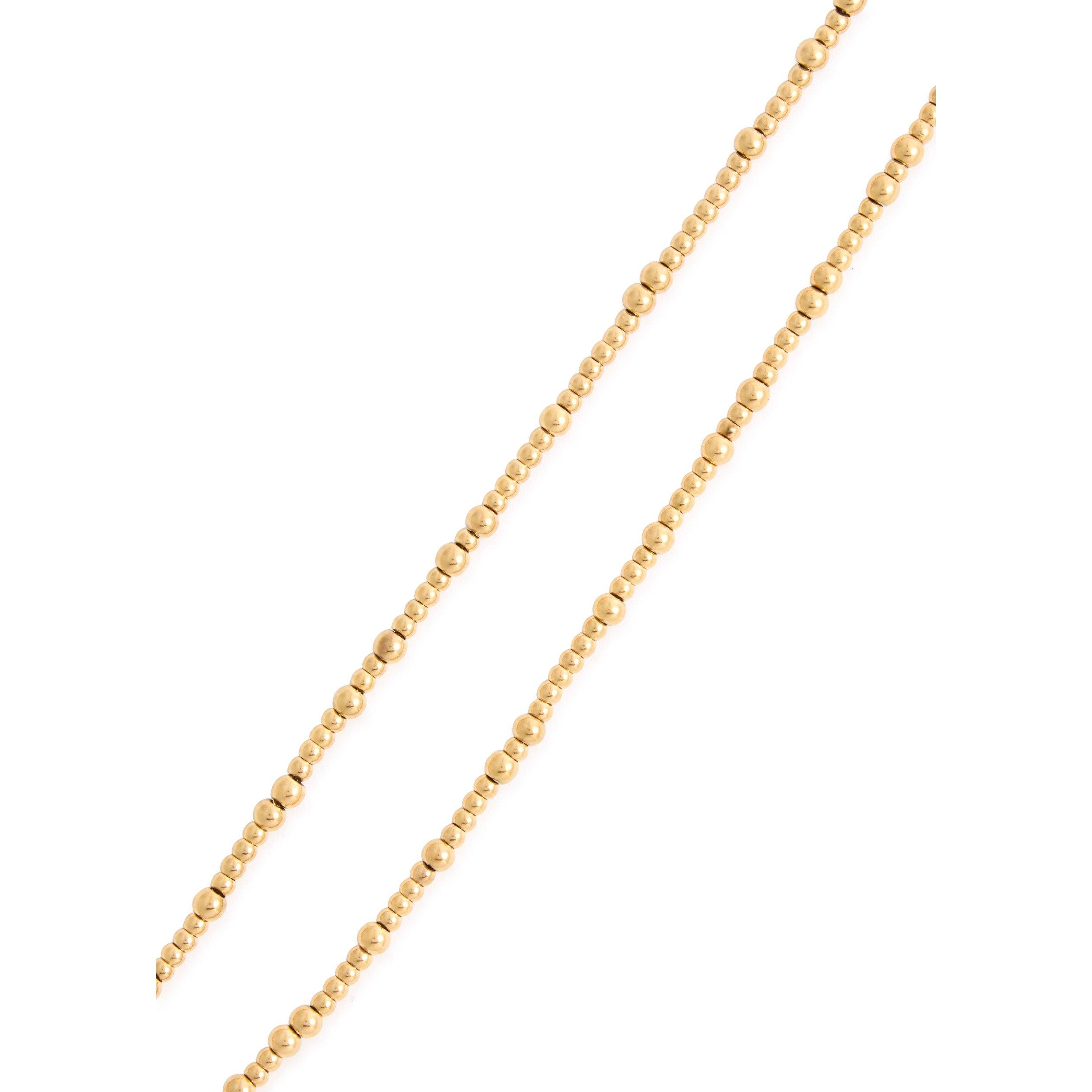 GOLD - Anni Lu - SLIM GOLDIE NECKLACE - 4