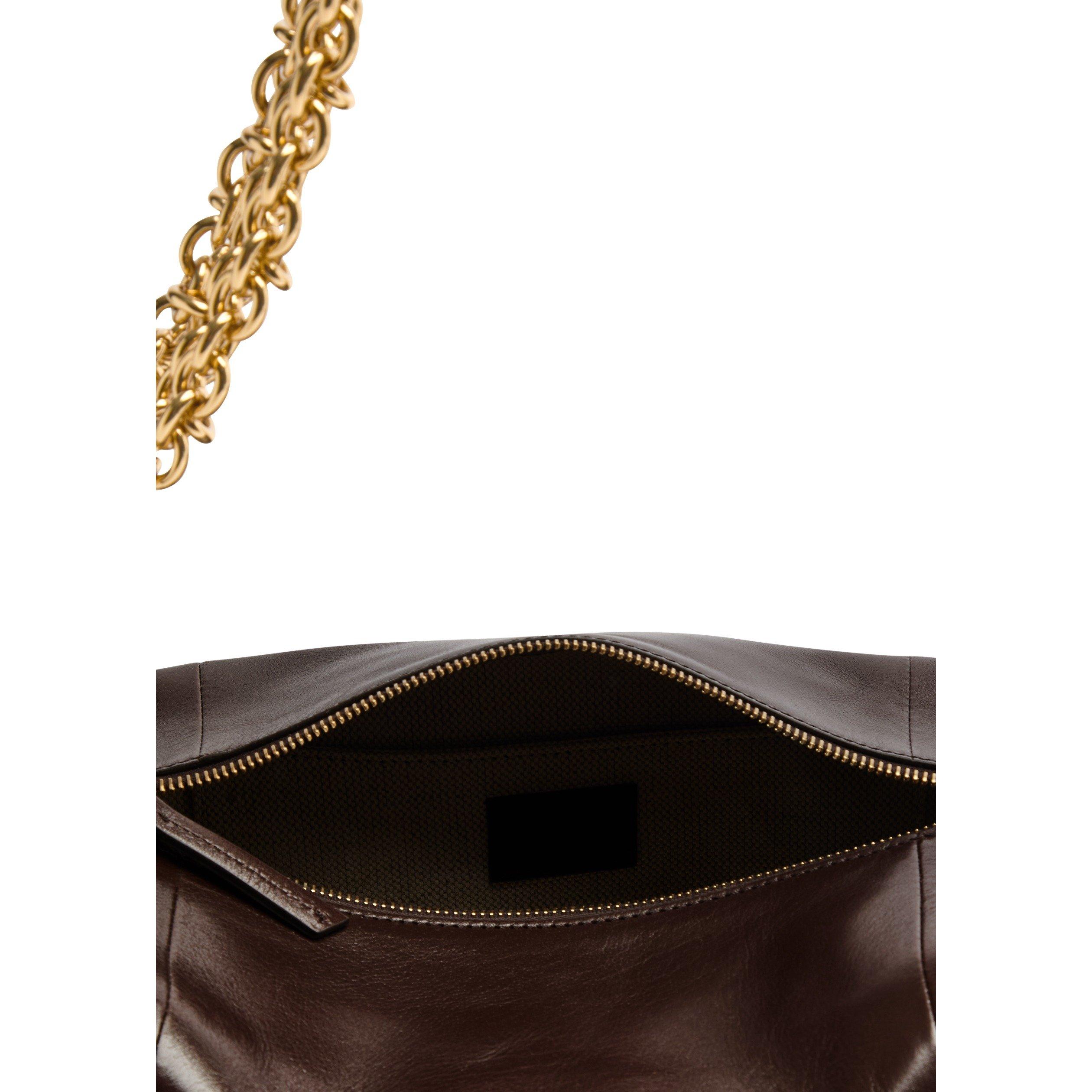 DARK BROWN - Chloe - CHC25SS418 - CAMERA CHAIN - 5