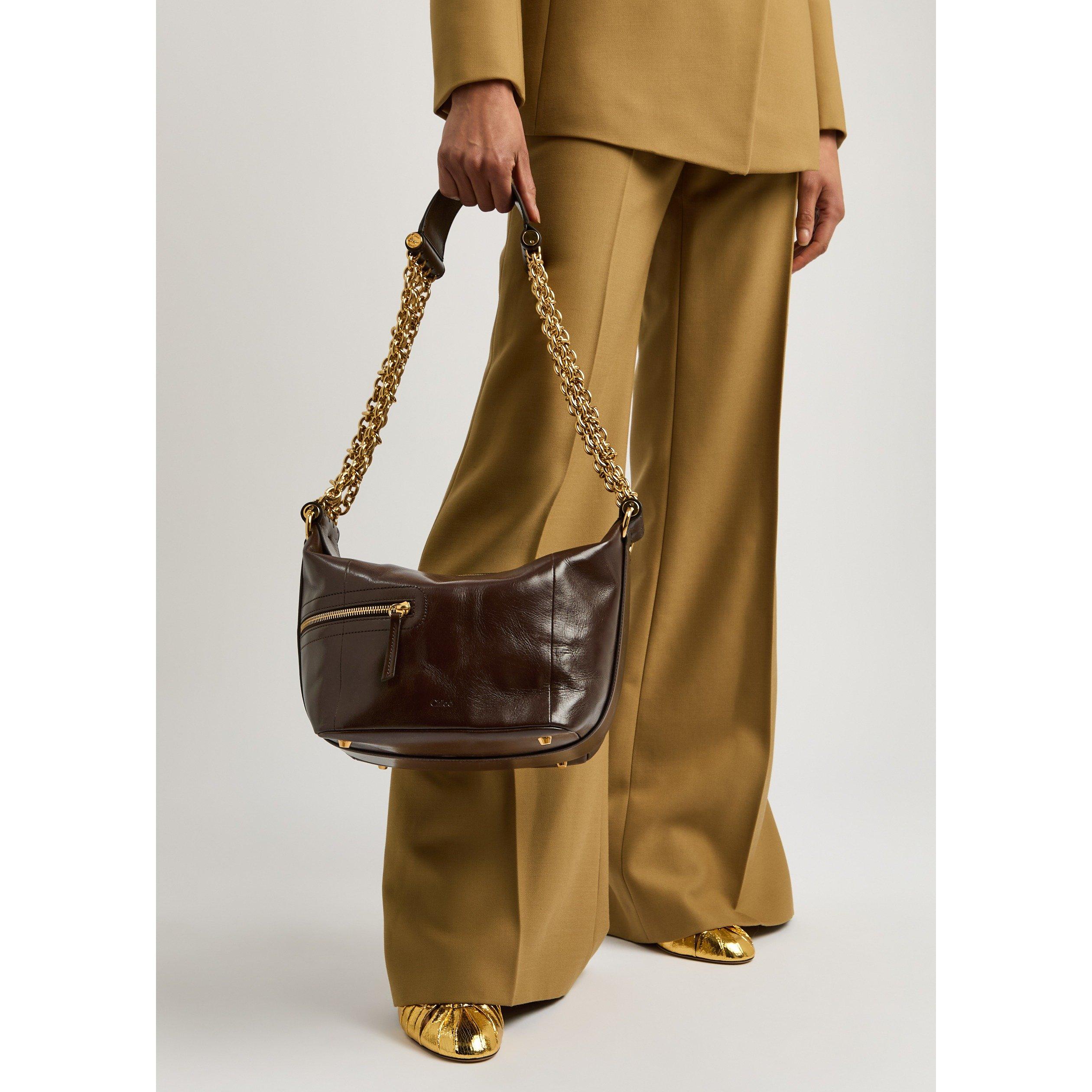 DARK BROWN - Chloe - CHC25SS418 - CAMERA CHAIN - 6