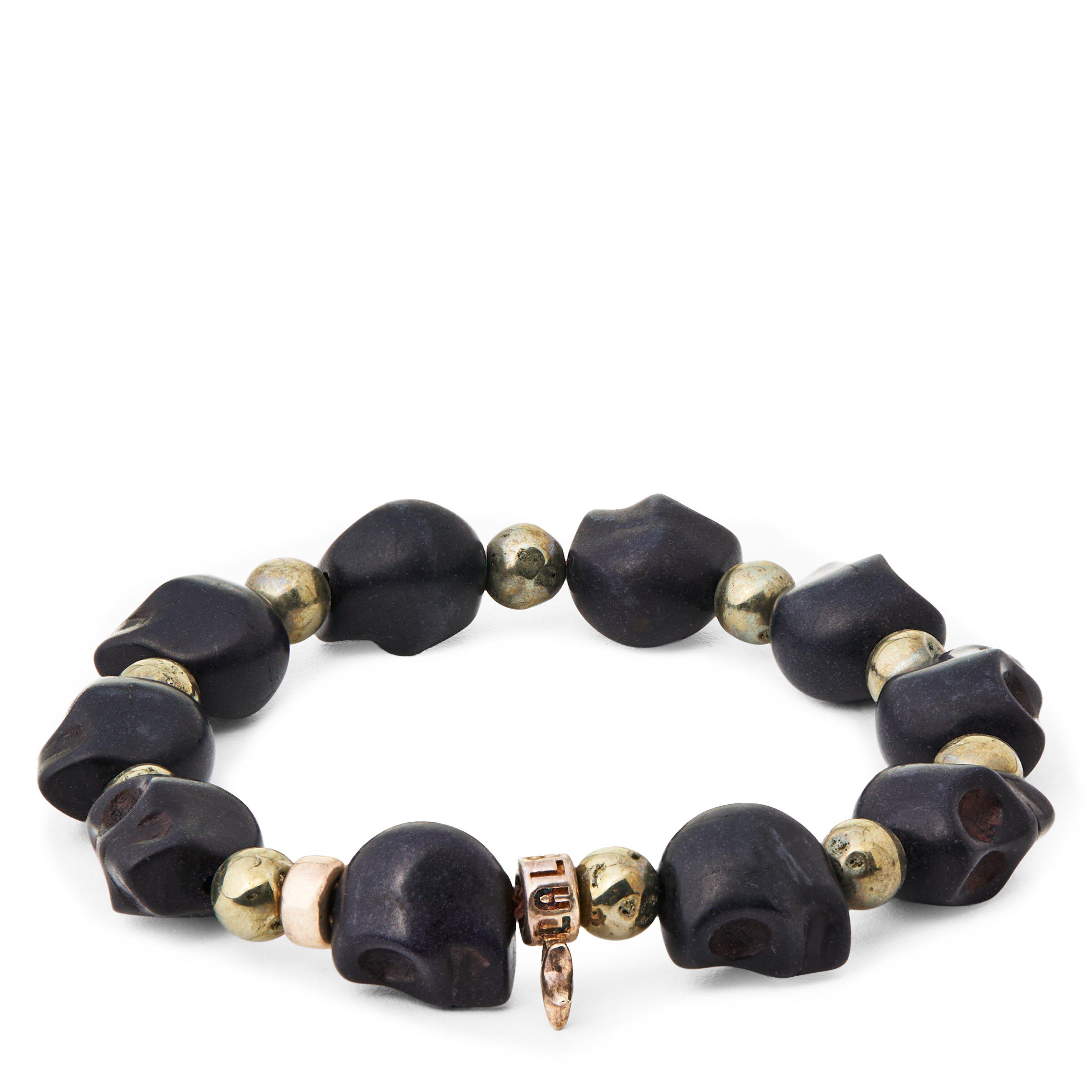 BLACK - Lala Rocks - PYRITE & SKULL B/L09 - 1