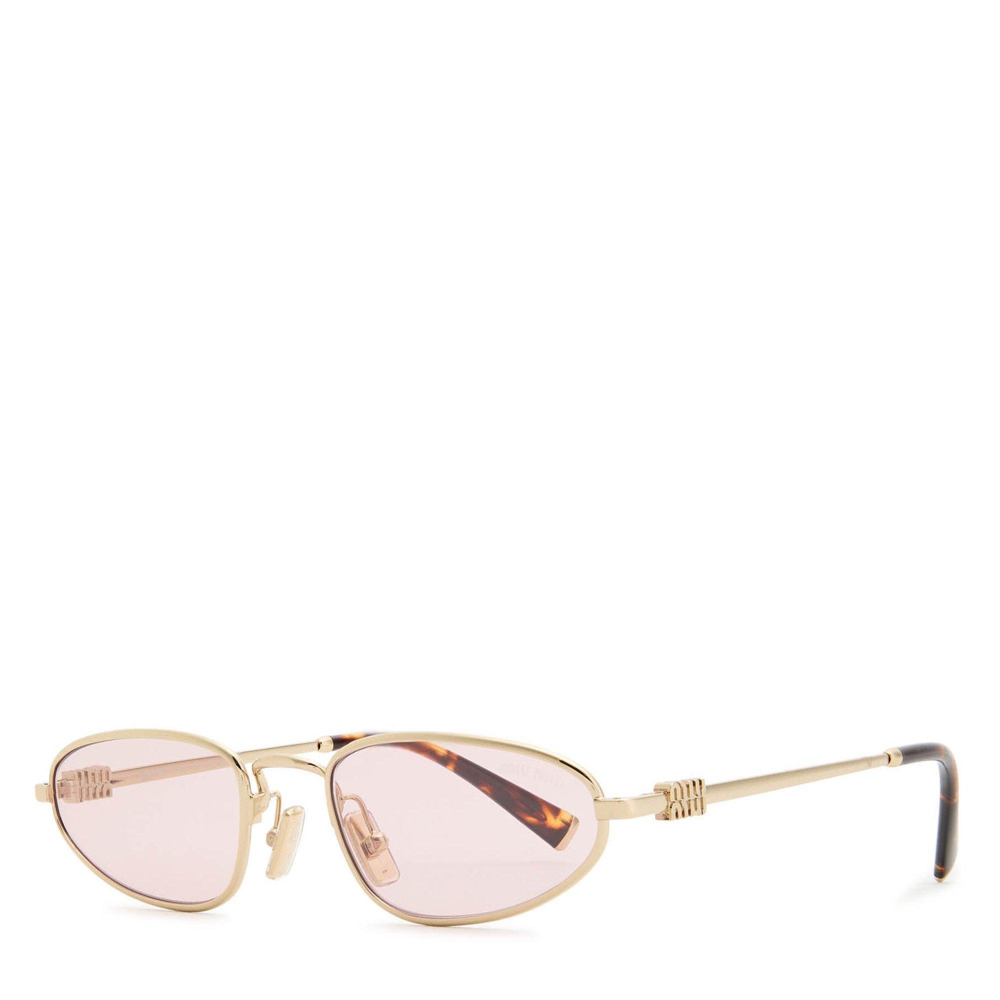 PINK AND OTHER - Miu Miu - MIU MIU NARROW METAL SG