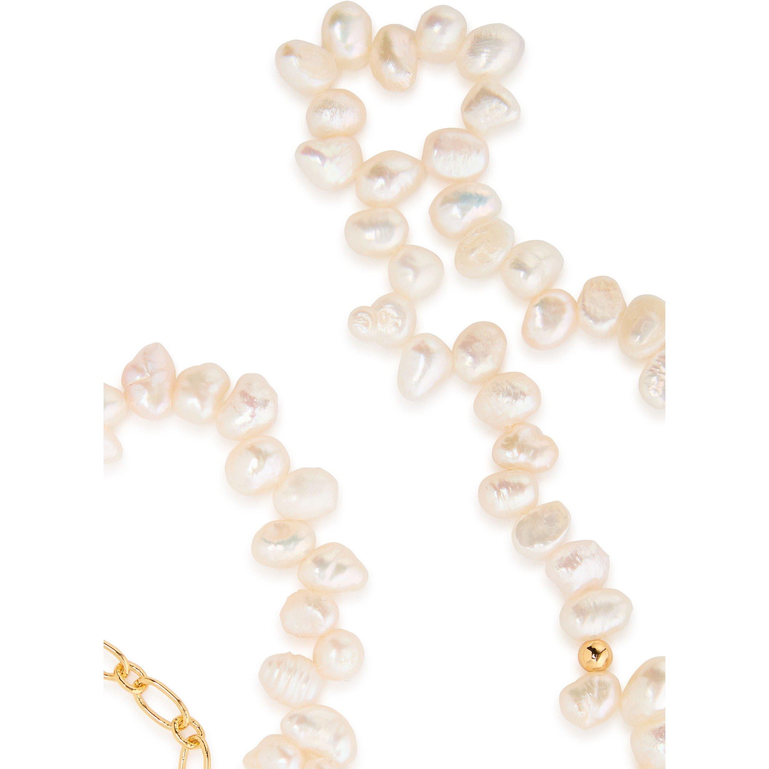 PEARL AND OTHER - Anni Lu - PEARLY DROP NECKLACE - 2