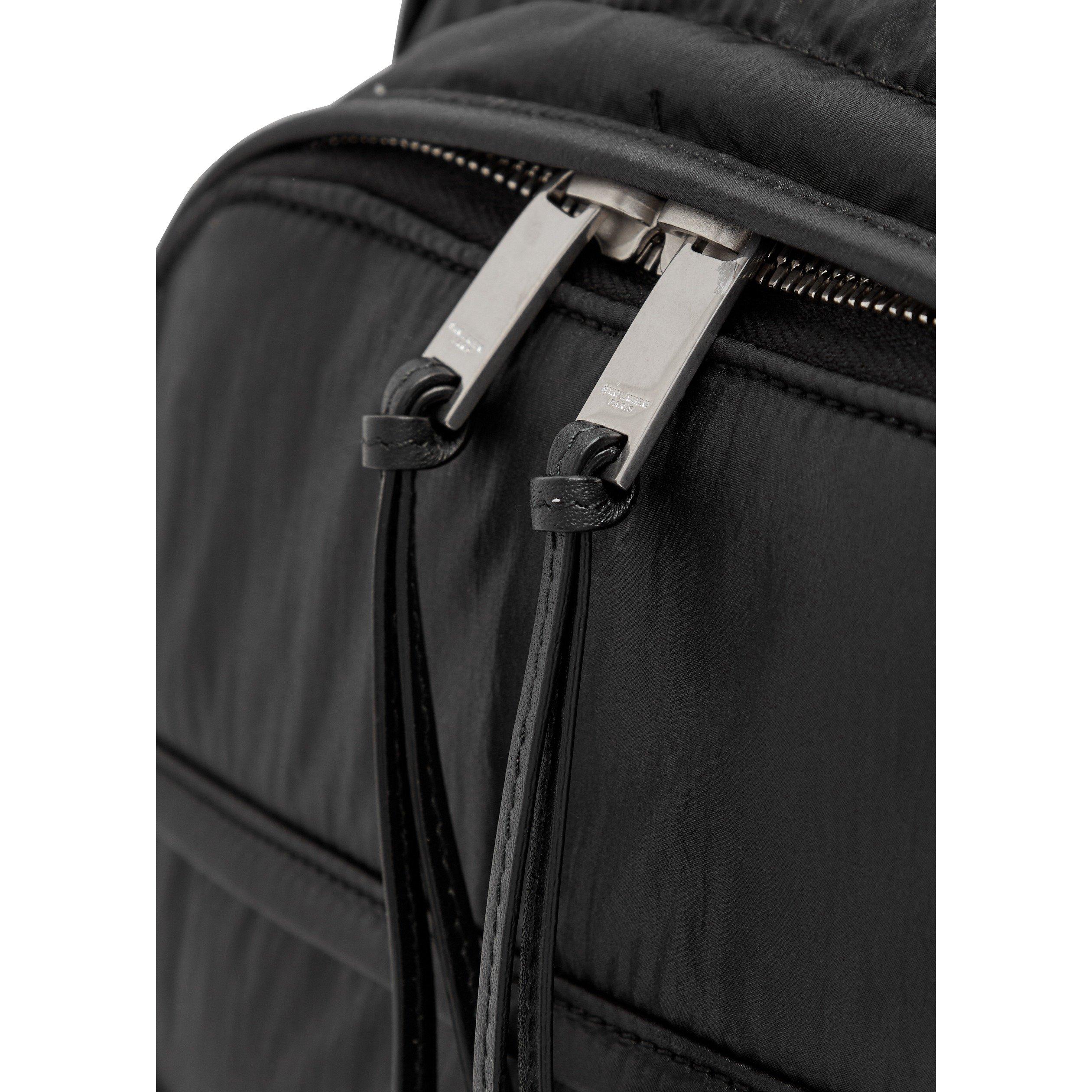 BLACK - Saint Laurent - Men's City Backpack 43 cm - 4