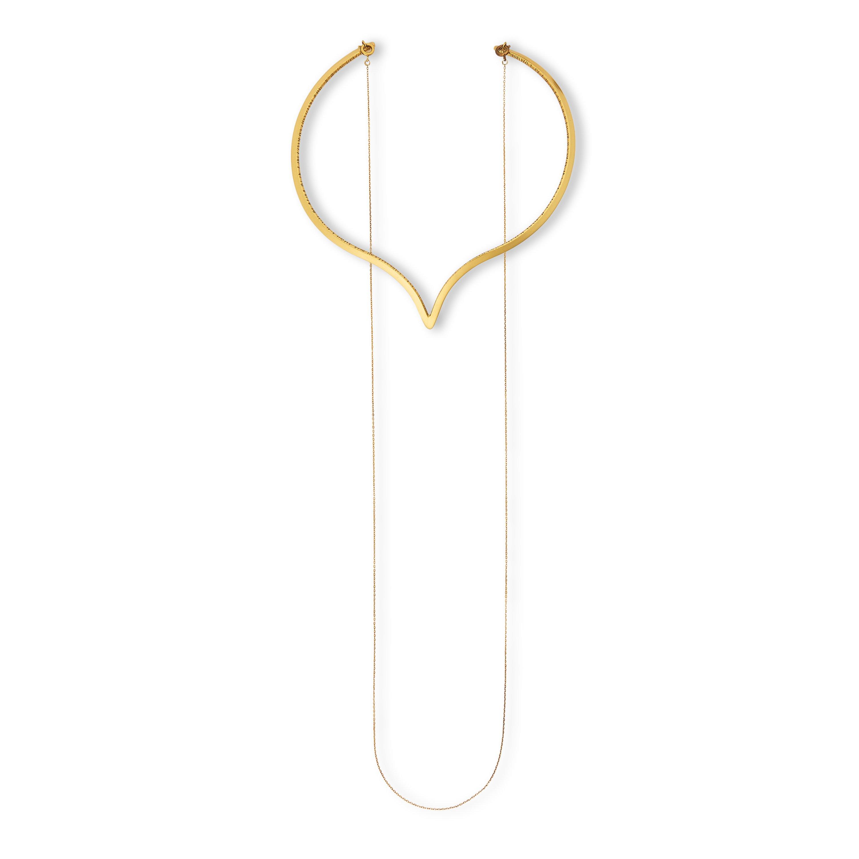 GOLD - Cornelia Webb - Sliced choker back neckla - 2