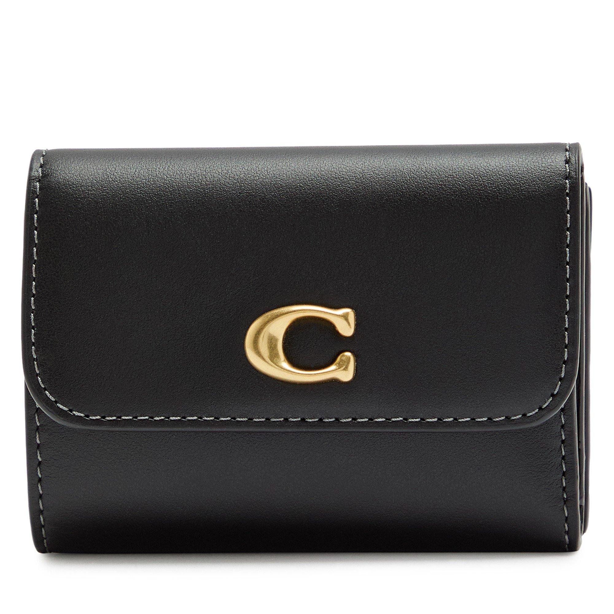 BLACK - Coach - Refined Calf Leather Essential