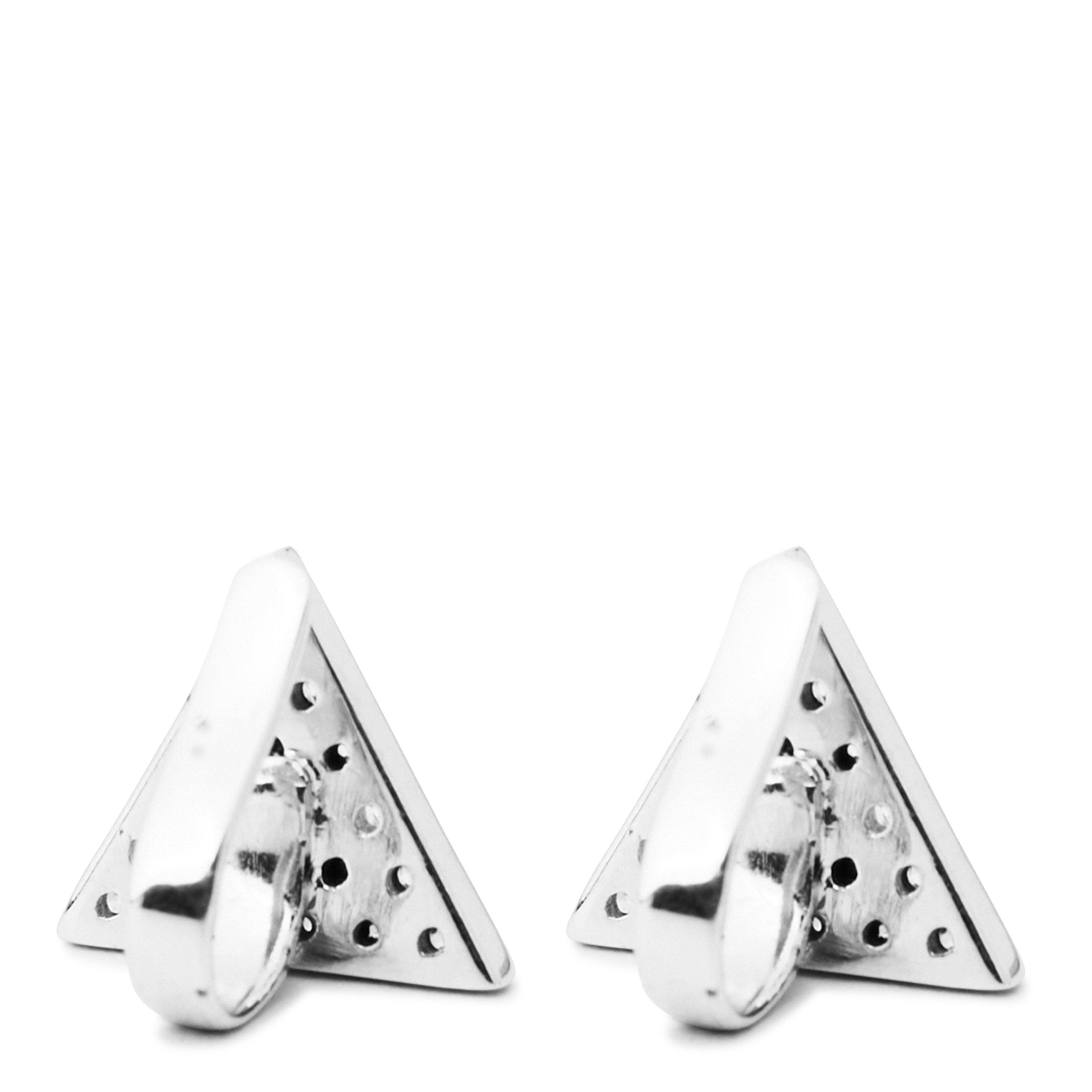 SILVER - Unknown - Women's Single Triangle Ear Cuff Earrings - 2