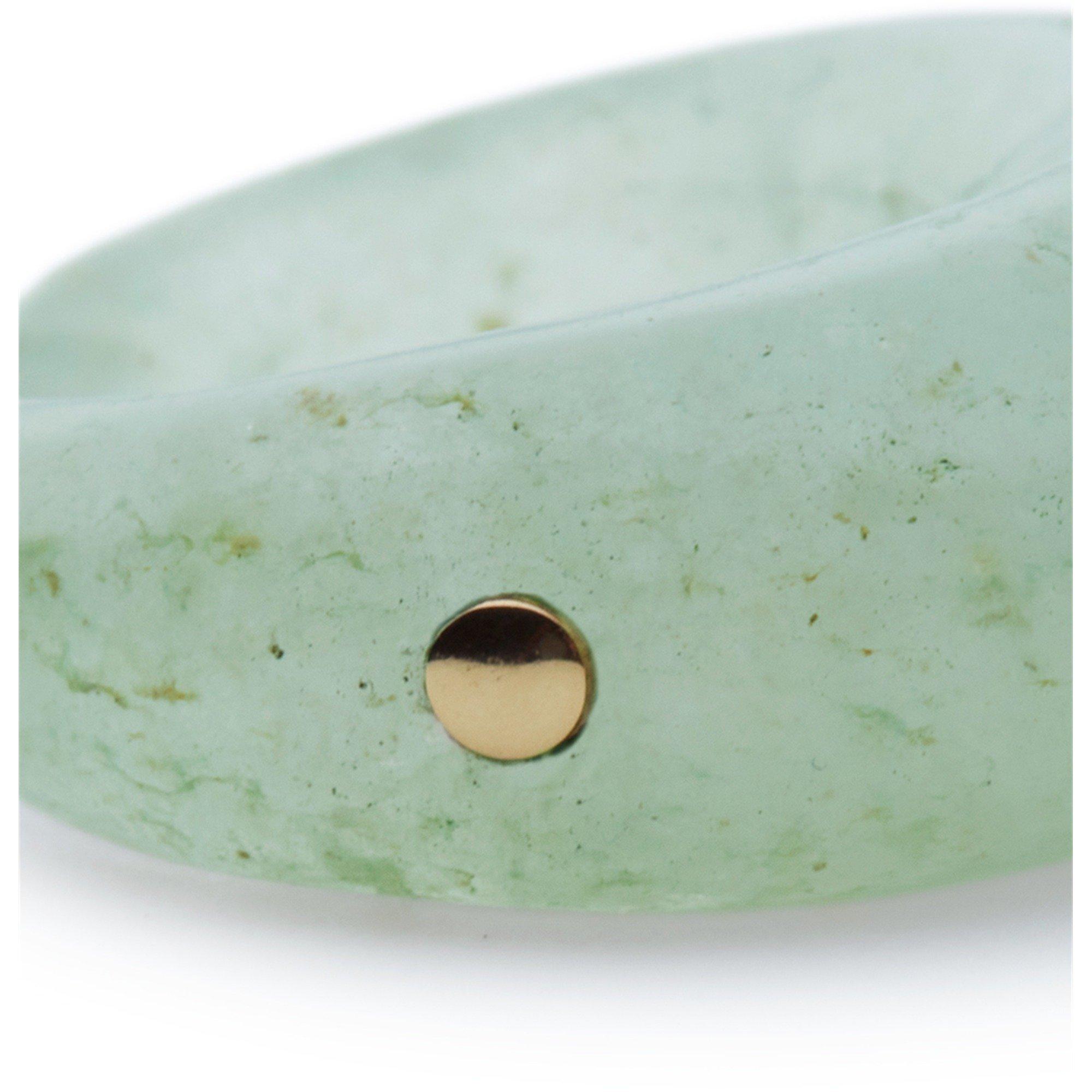 GREEN - Luminous - L27 CRIOLLA STONE EAR CUFF - 3