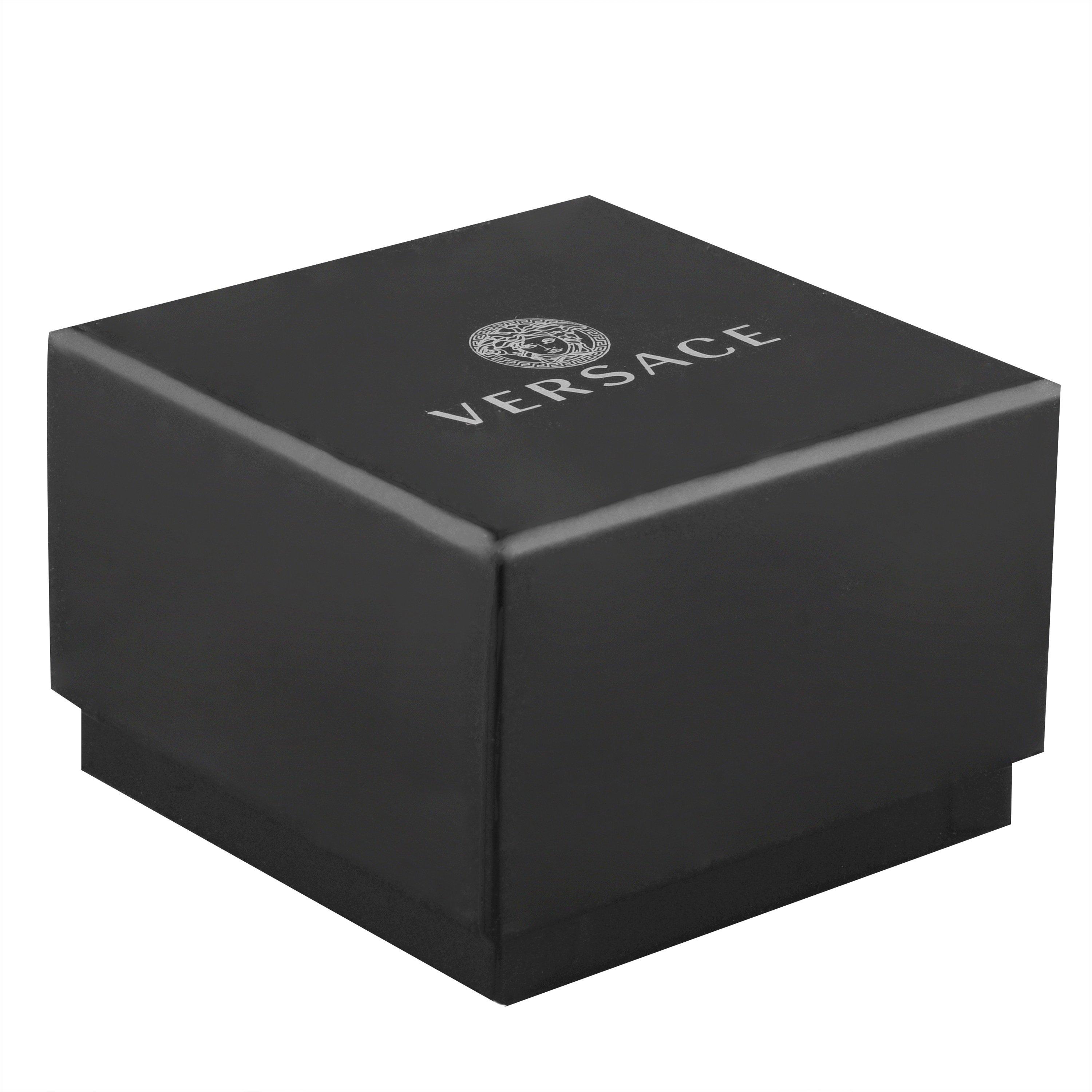 Blck/Gold K41T - Versace - Women's Round Medusa Signet Ring - 4