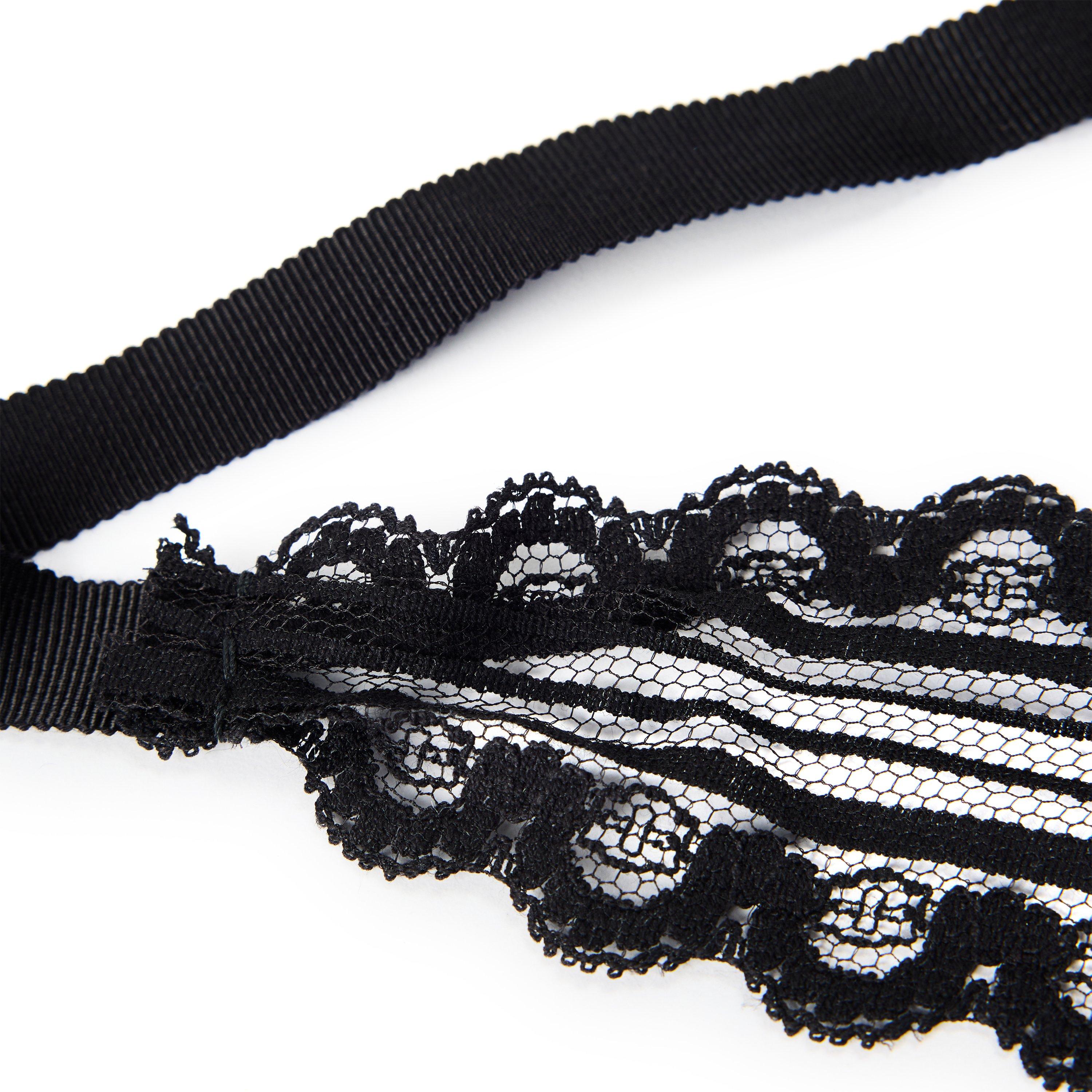 BLACK - Joomi Lim - Delicate lace choker - 2