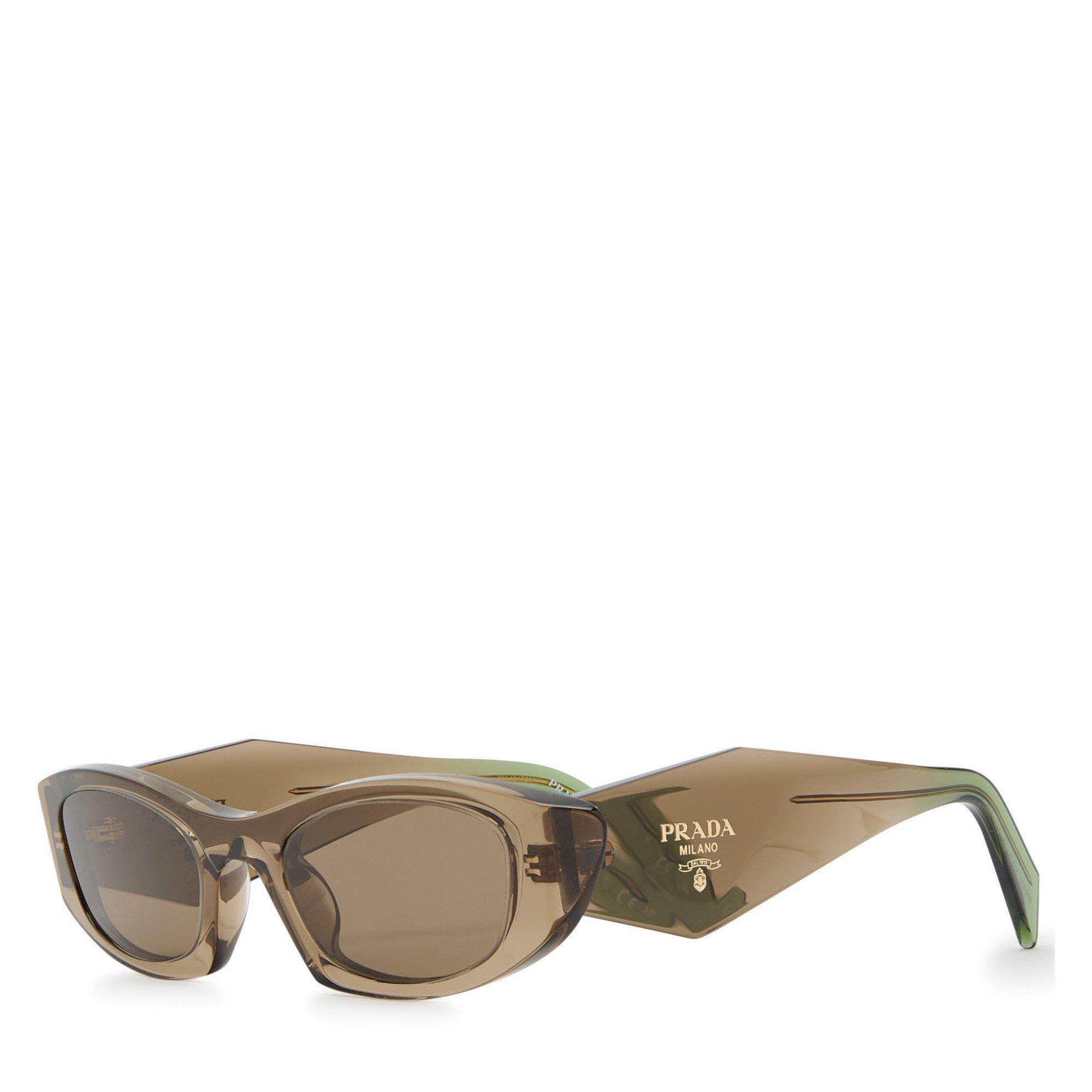 BROWN LIGHT - Prada - PRADA F NARROW ACETATE SG - 1