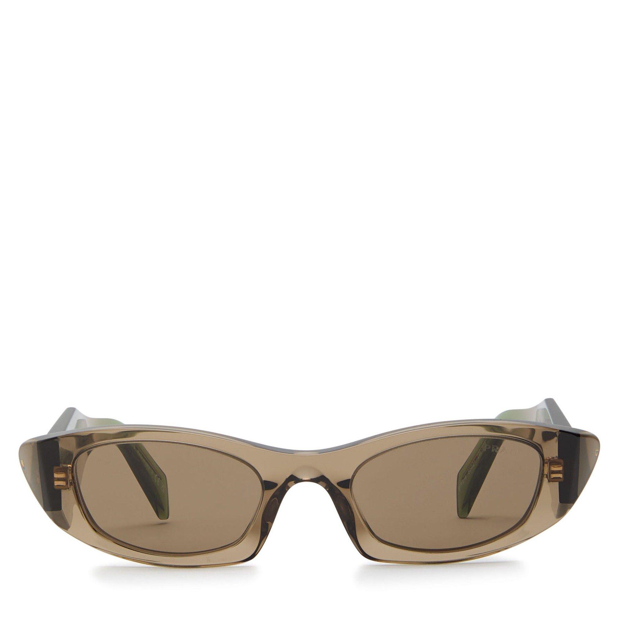 BROWN LIGHT - Prada - PRADA F NARROW ACETATE SG - 2