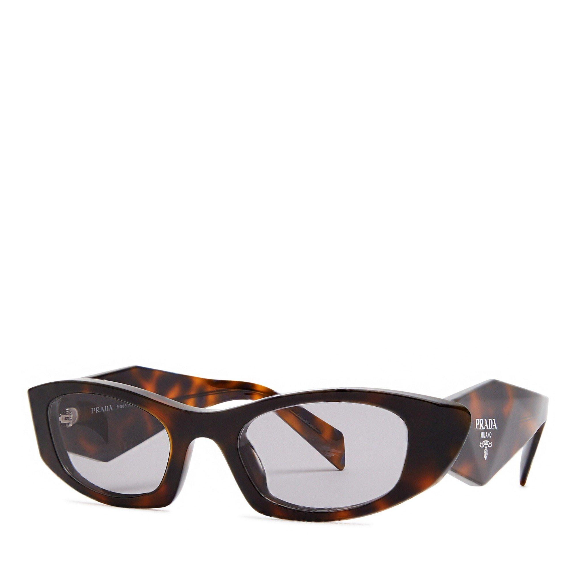 BROWN BROWN - Prada - PRADA F NARROW ACETATE SG