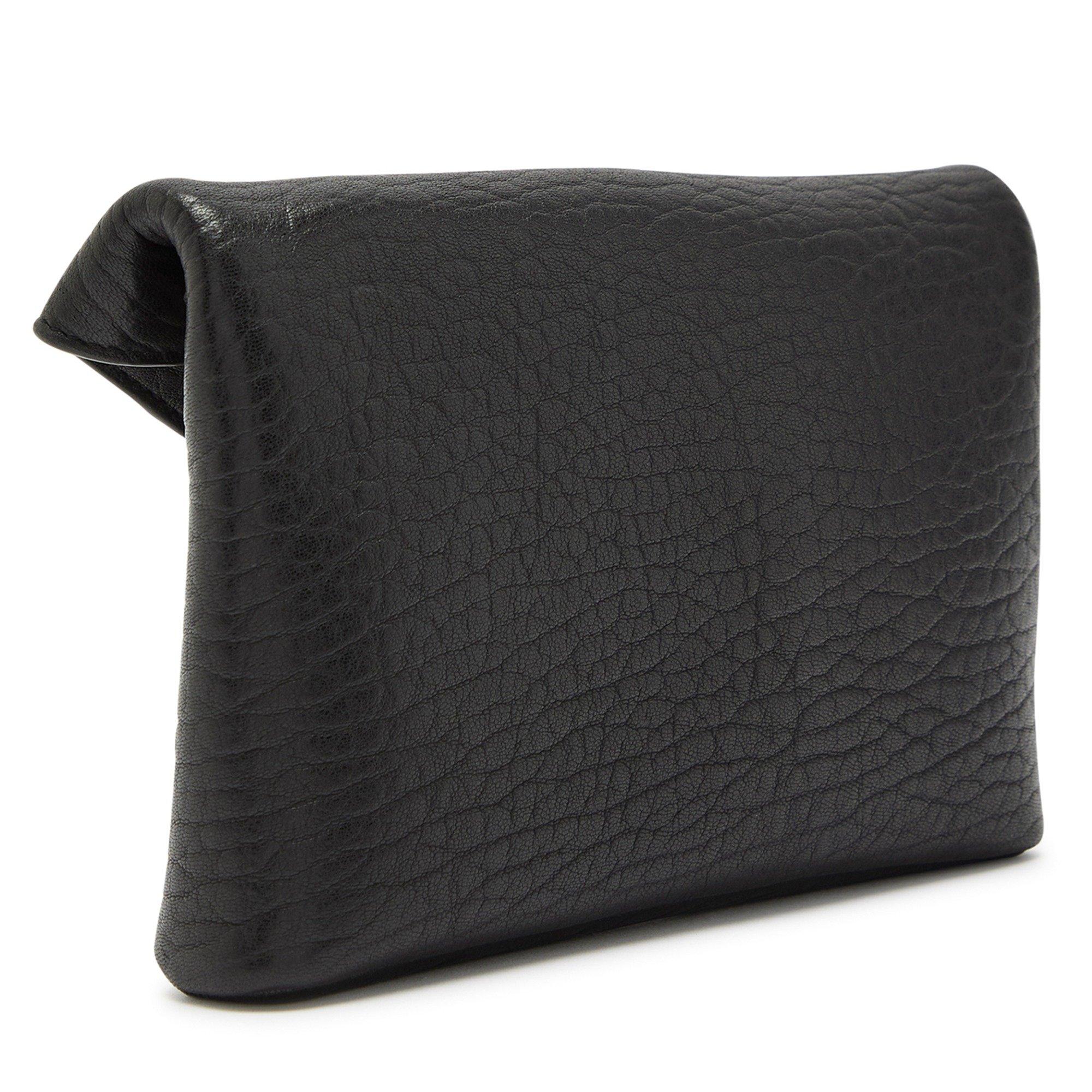 BLACK - Saint Laurent - Women's Envelope Leather Wallet on Chain - 2
