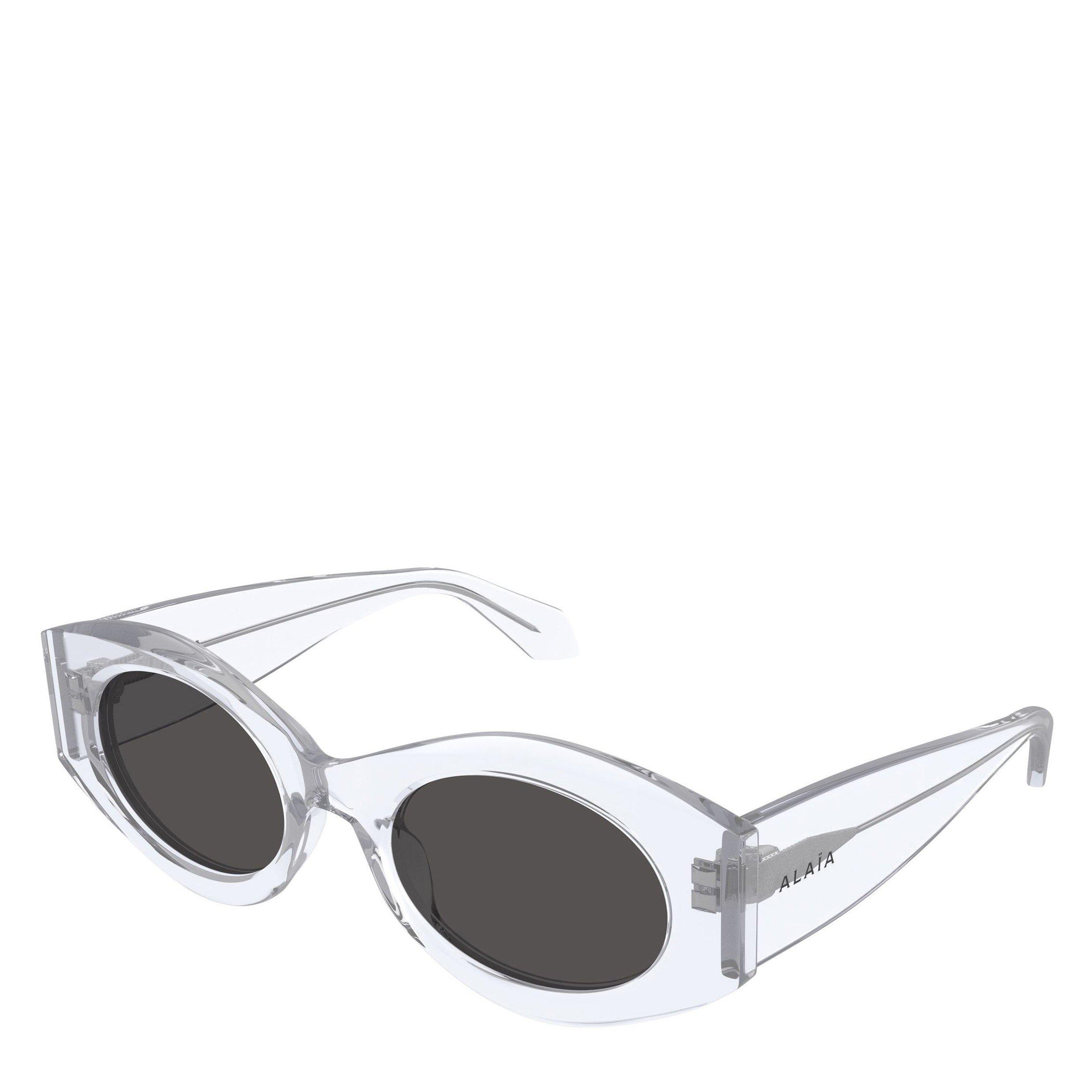 CRYSTAL - Alaia - ALAIA OVAL ACETATE SG