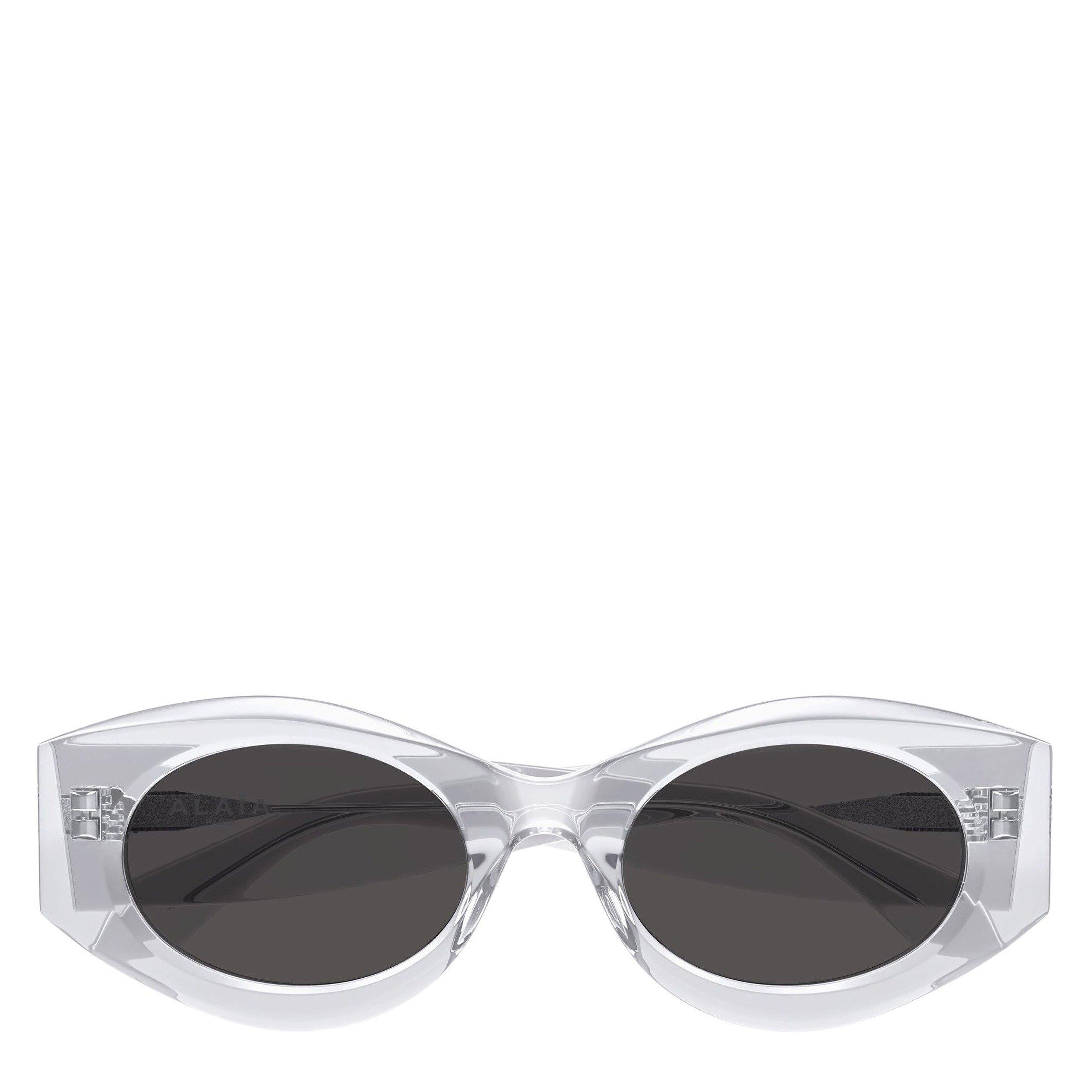 CRYSTAL - Alaia - Women's Acetate Oval Sunglasses - 2
