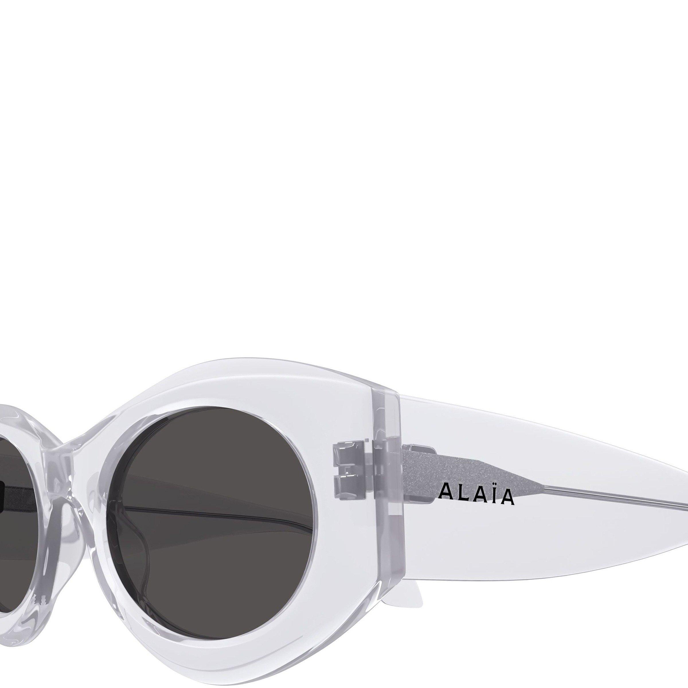 CRYSTAL - Alaia - Women's Acetate Oval Sunglasses - 3