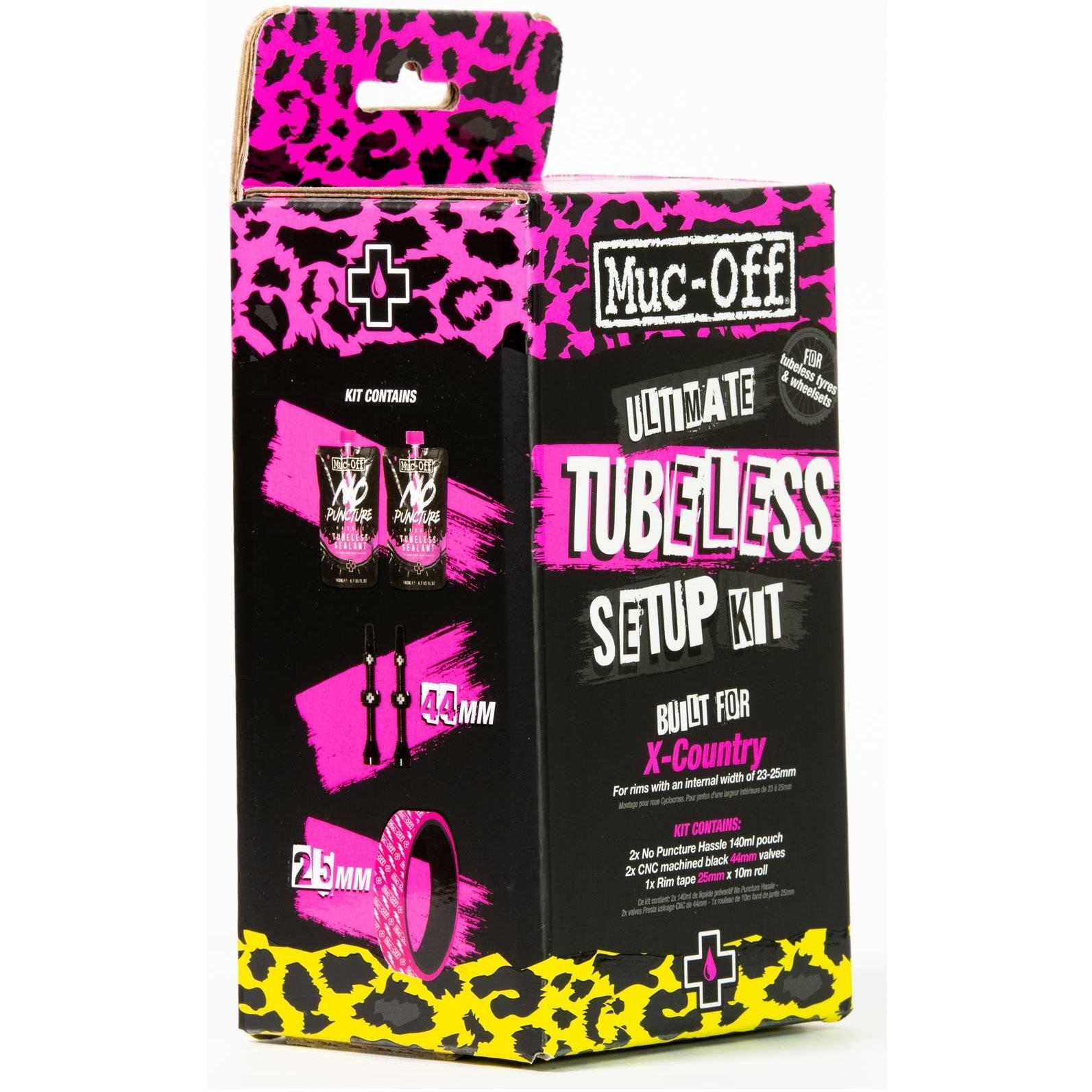 Black - Muc-Off - Tubeless Kit  XC/ Gravel - 3