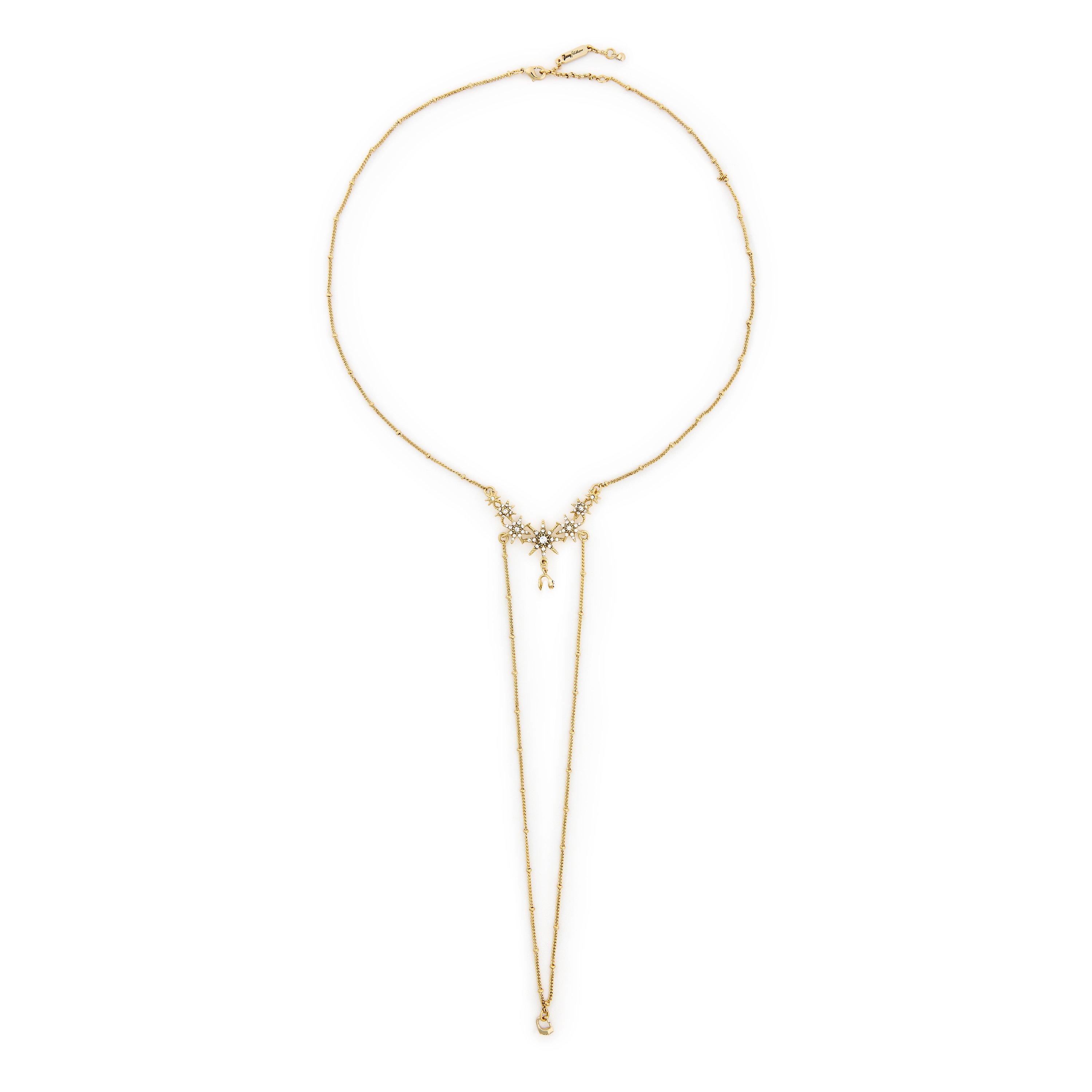 GOLD - Jenny Packham Jewellery - Front back pearl necklace - 2