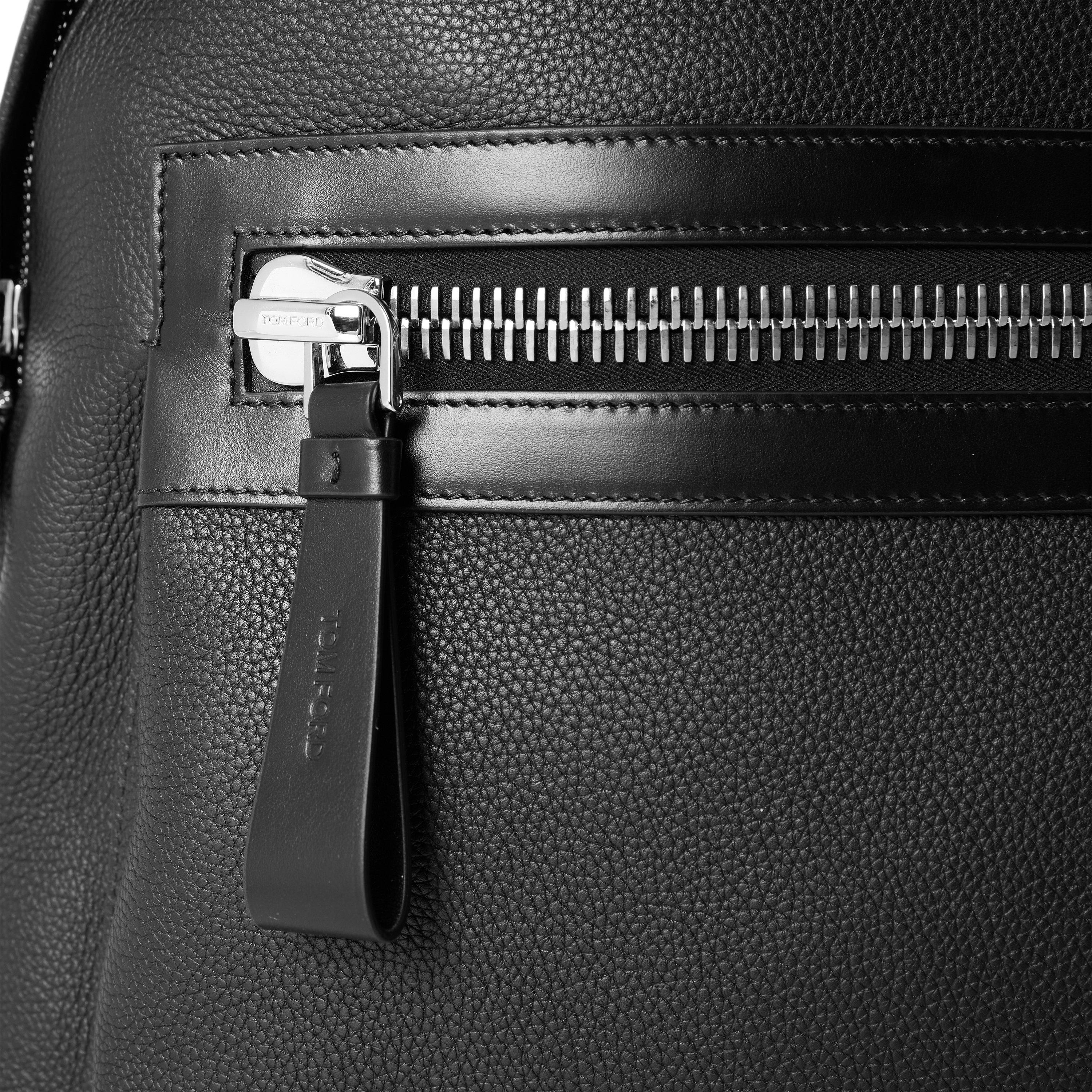BLACK - Tom Ford - TF soft grain leather buc - 3