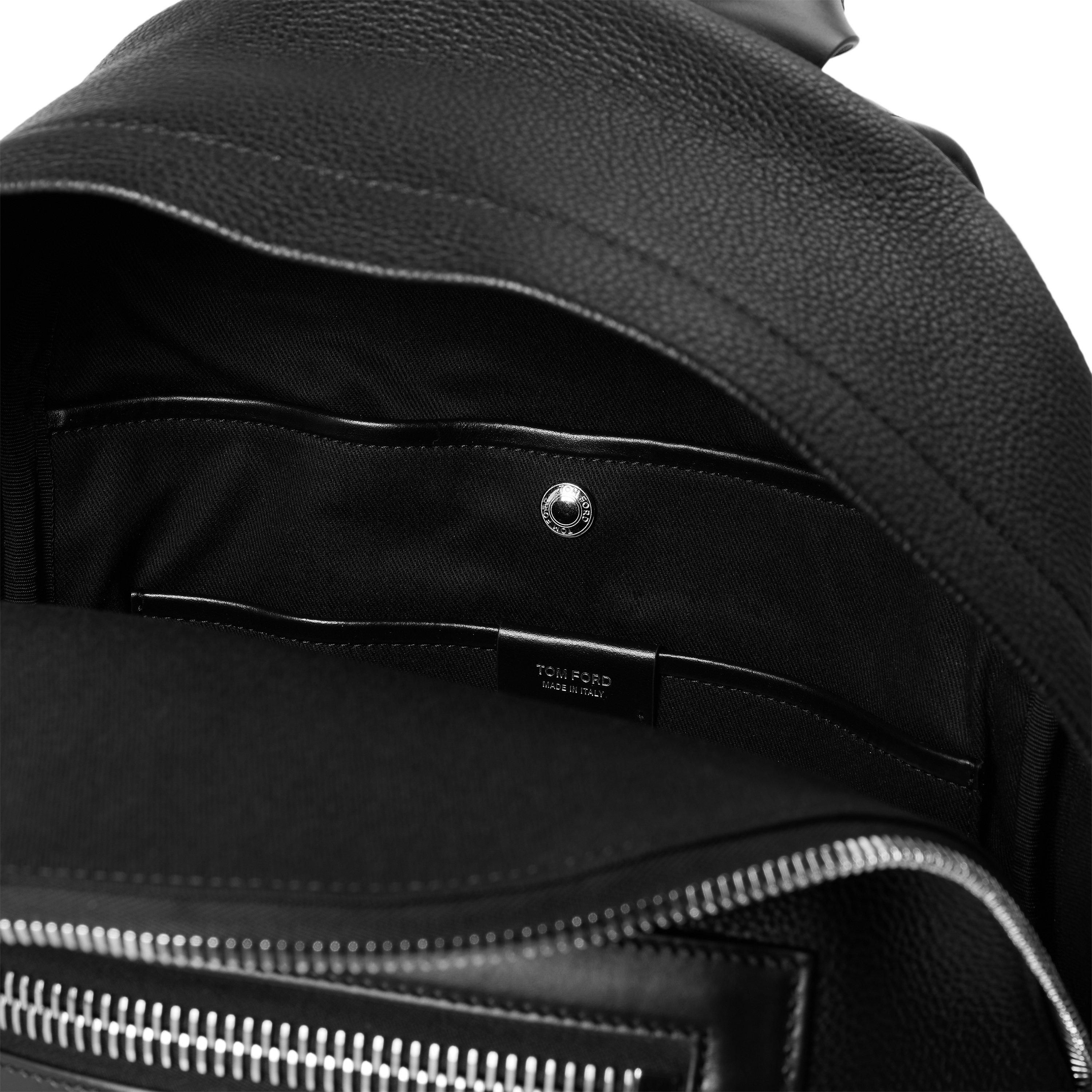 BLACK - Tom Ford - TF soft grain leather buc - 4