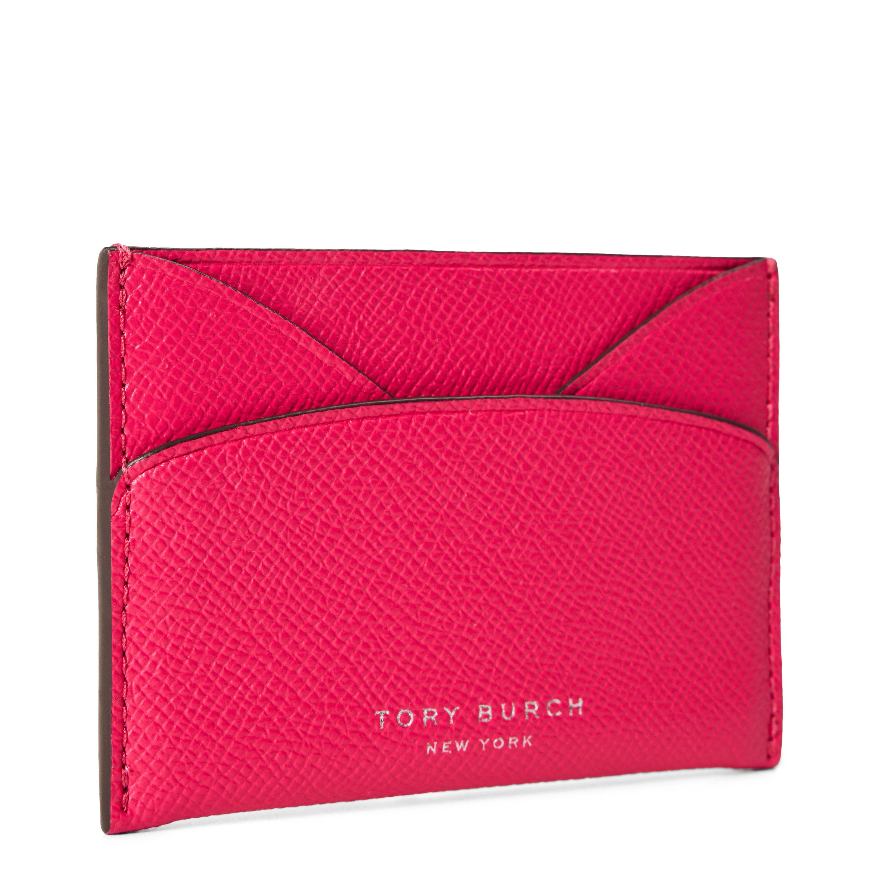 PINK - Tory Burch - Romy Flat Card Case - 3
