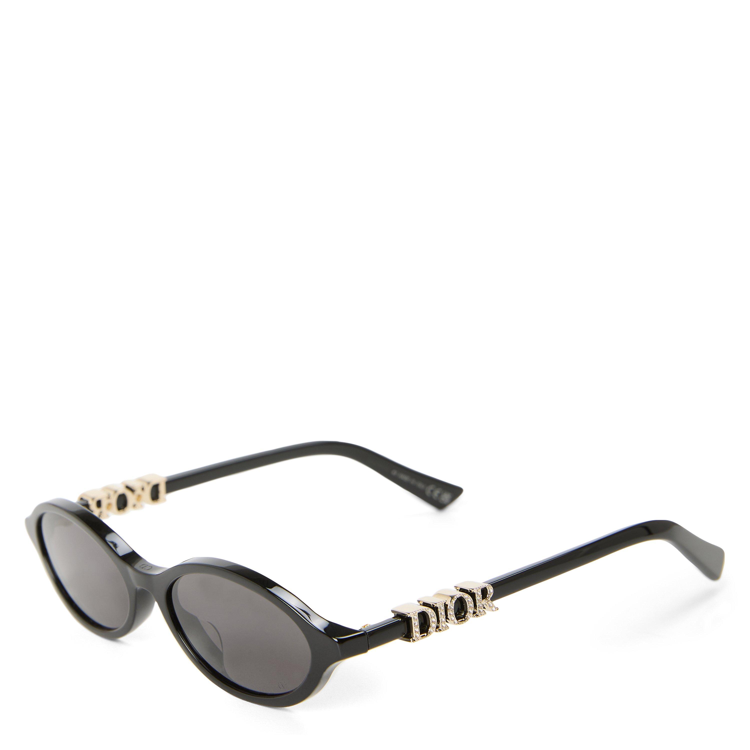 Women's DIORTREASURE R1I Acetate Oval Sunglasses