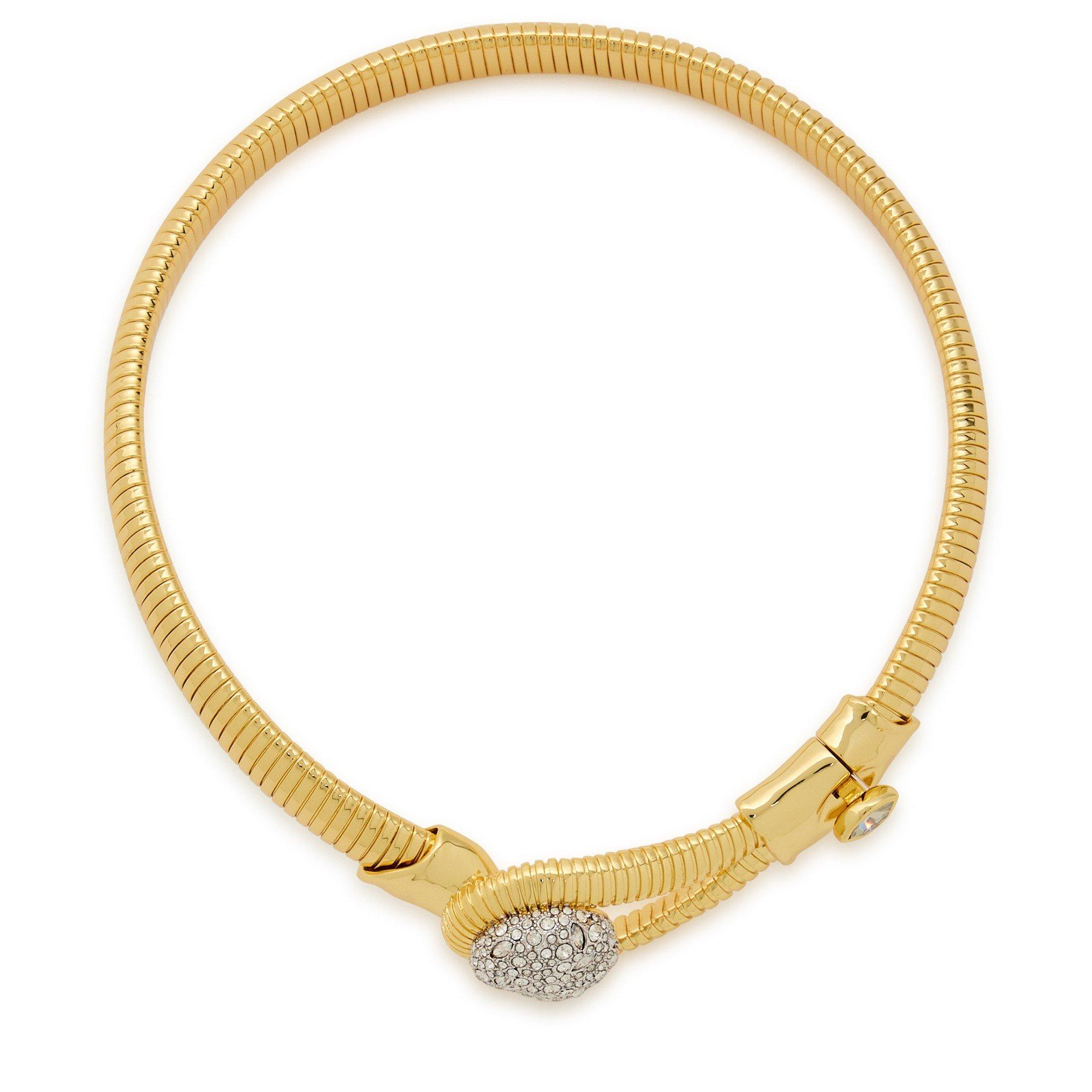GOLD - Alexis Bittar - SOLANALES CRYSTAL PEBBLE COLLA