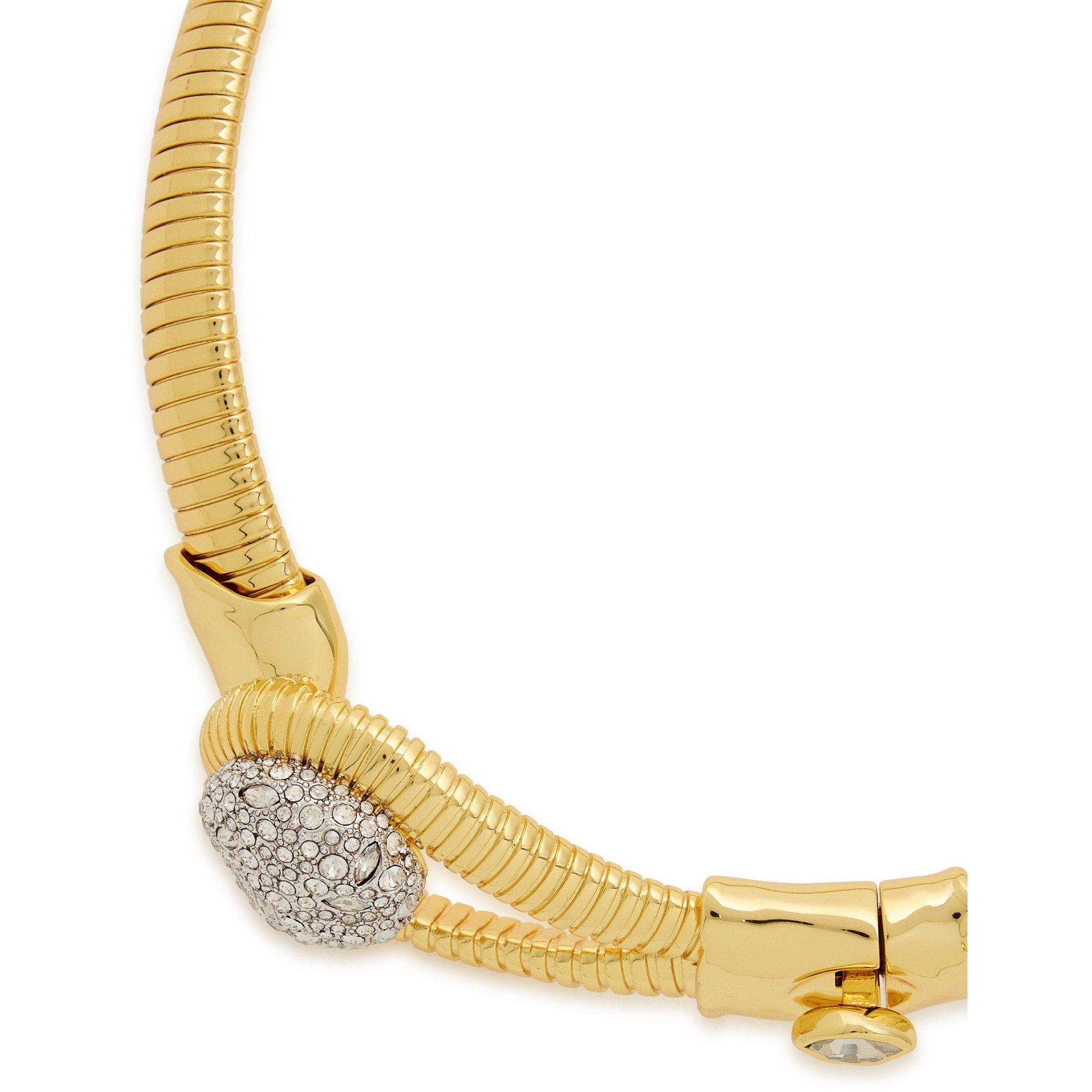 GOLD - Alexis Bittar - SOLANALES CRYSTAL PEBBLE COLLA - 2