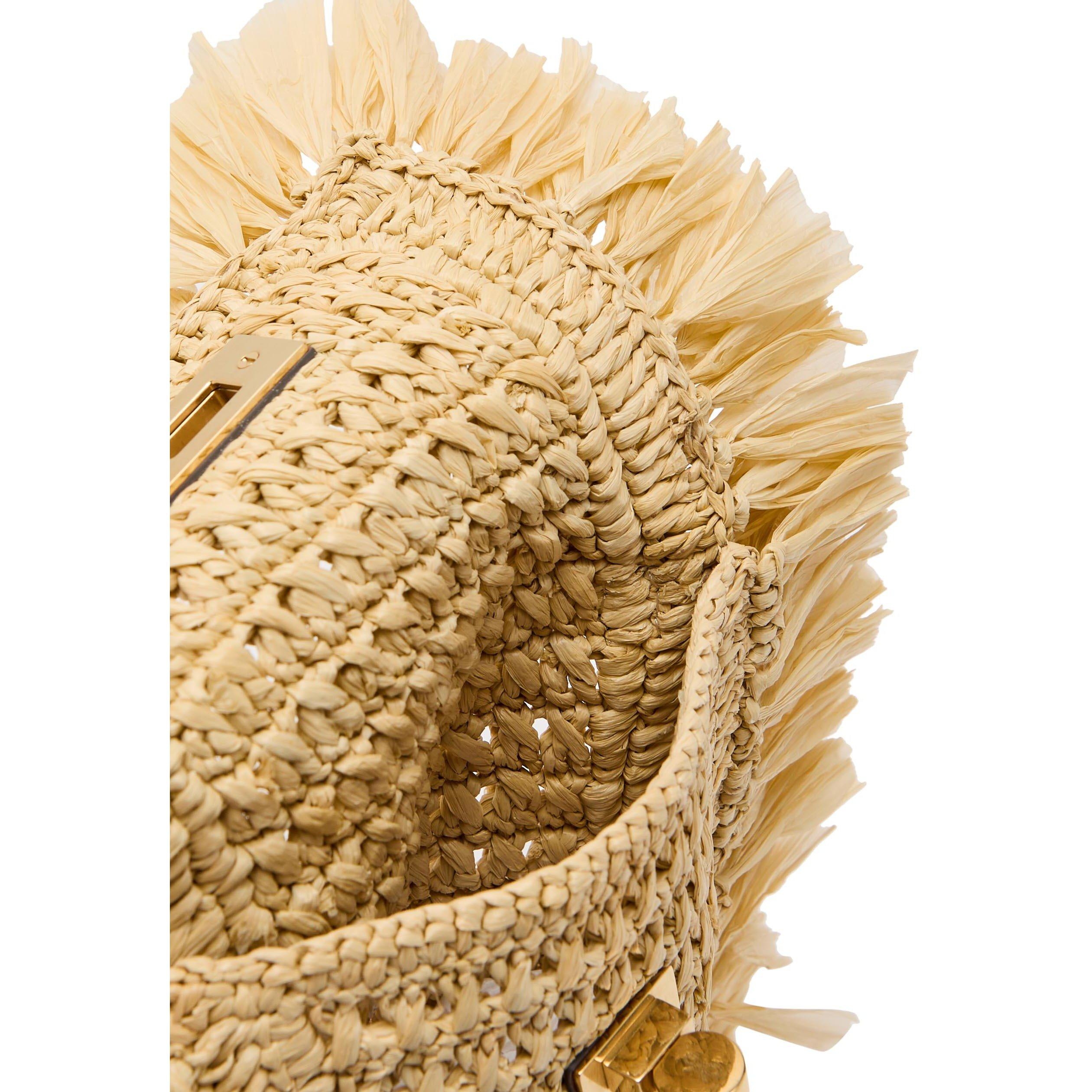 NATURAL - Anya Hindmarch - RAFFIA PHONE POUCH - 5