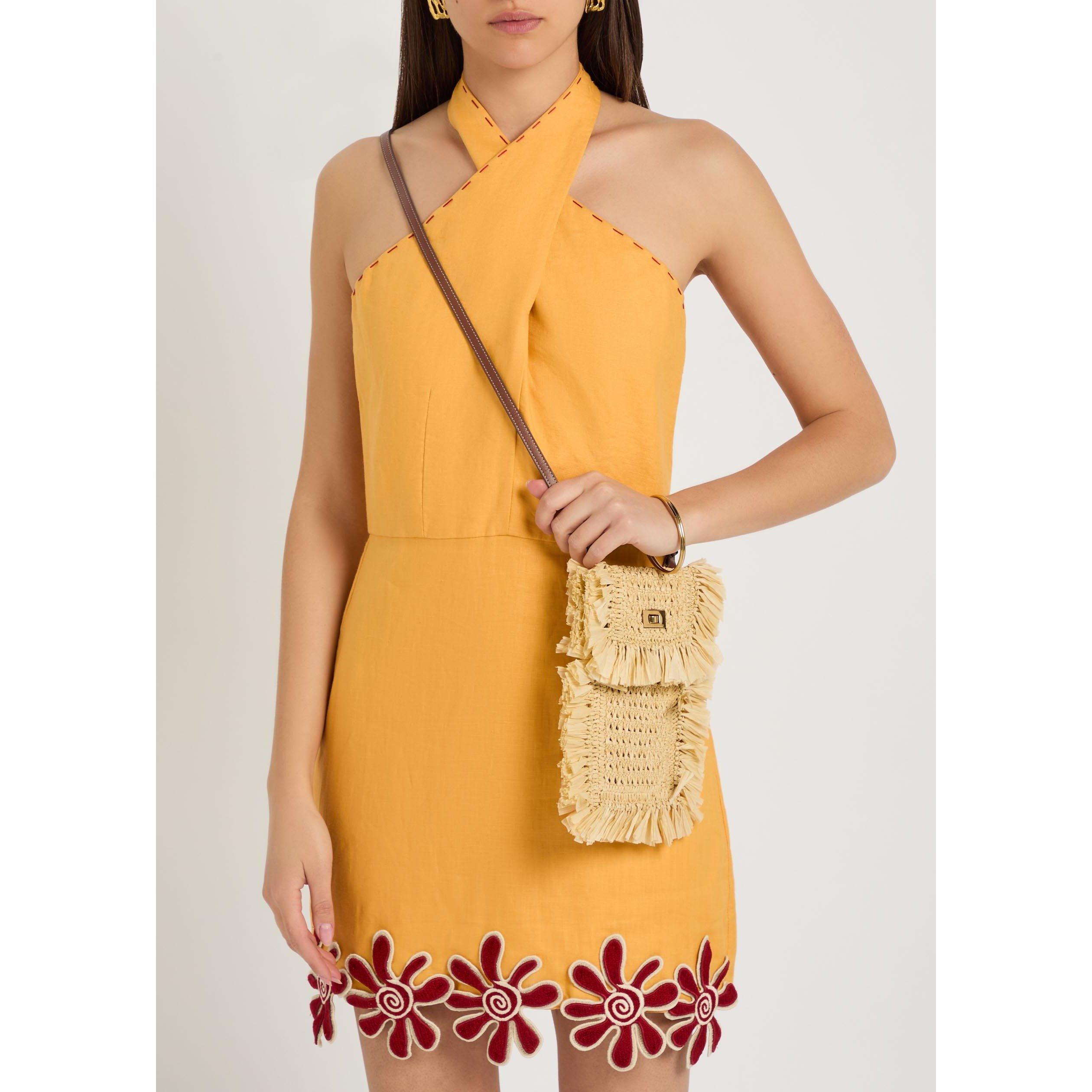 NATURAL - Anya Hindmarch - RAFFIA PHONE POUCH - 6
