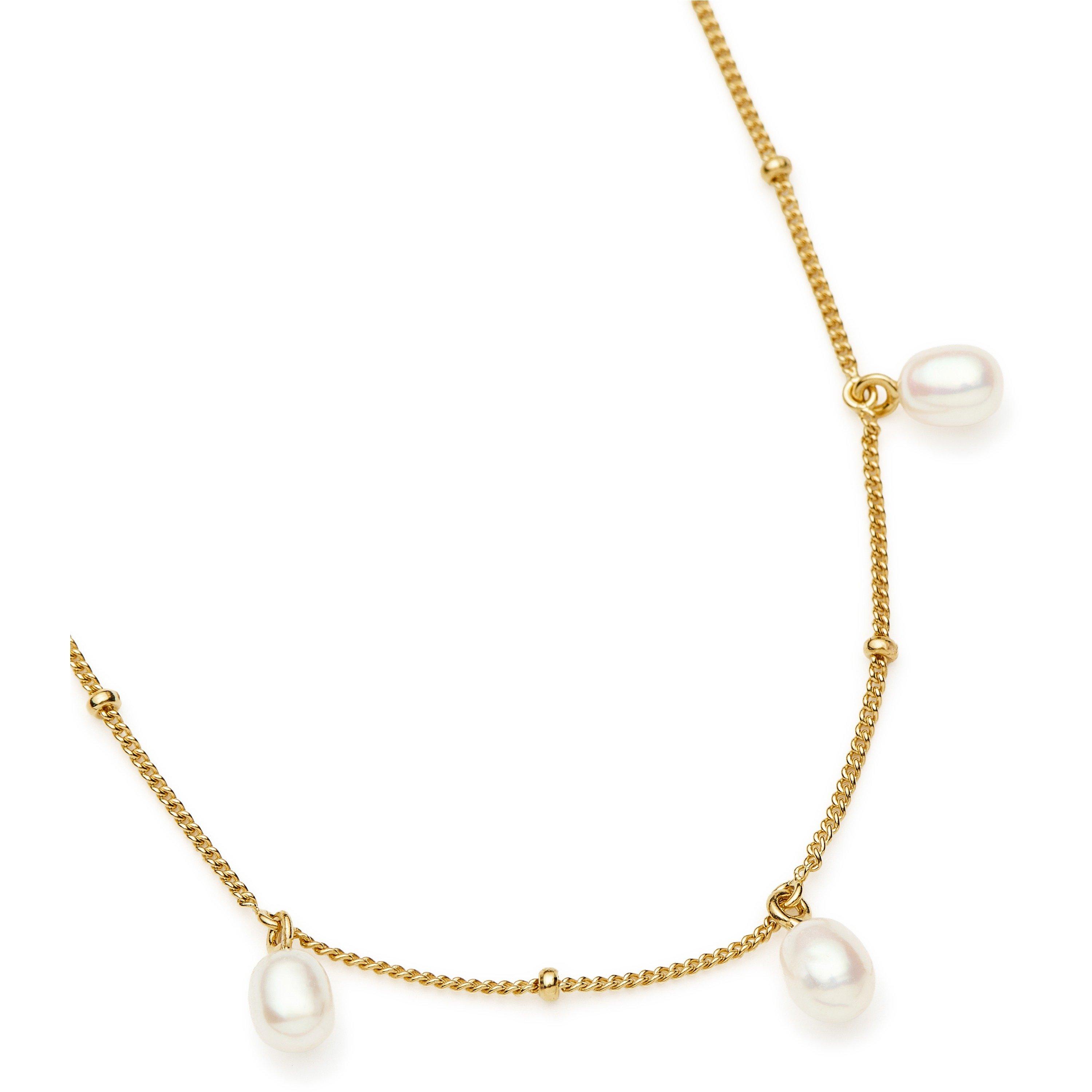 GOLD - Missoma - PEARL BAYA BAROQUE CHAIN CHOKE - 2