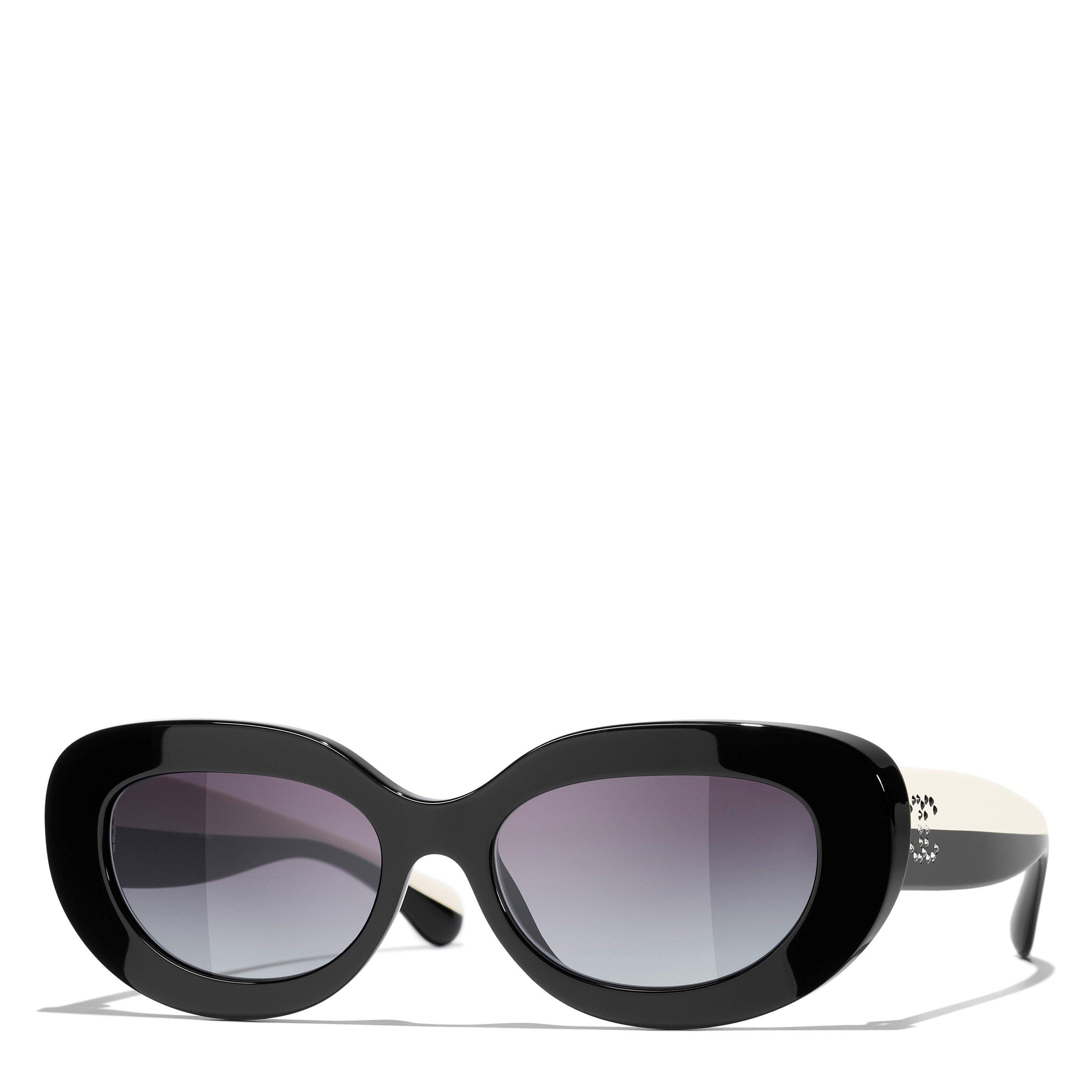 CHANEL CHANEL OVAL LOGO ACETATE SG