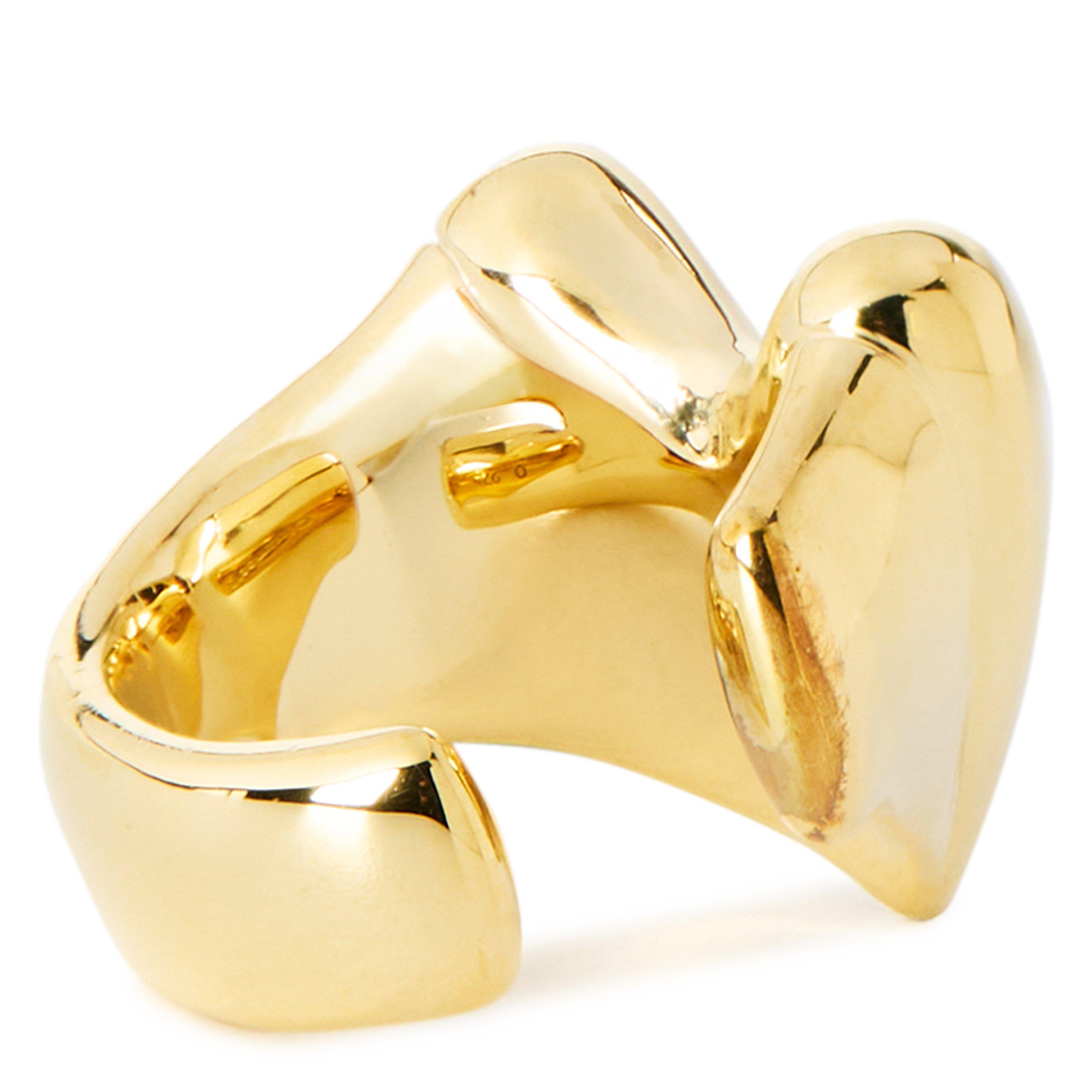 GOLD - Otiumberg - ROSCINDA HEART EAR CUFF - 2