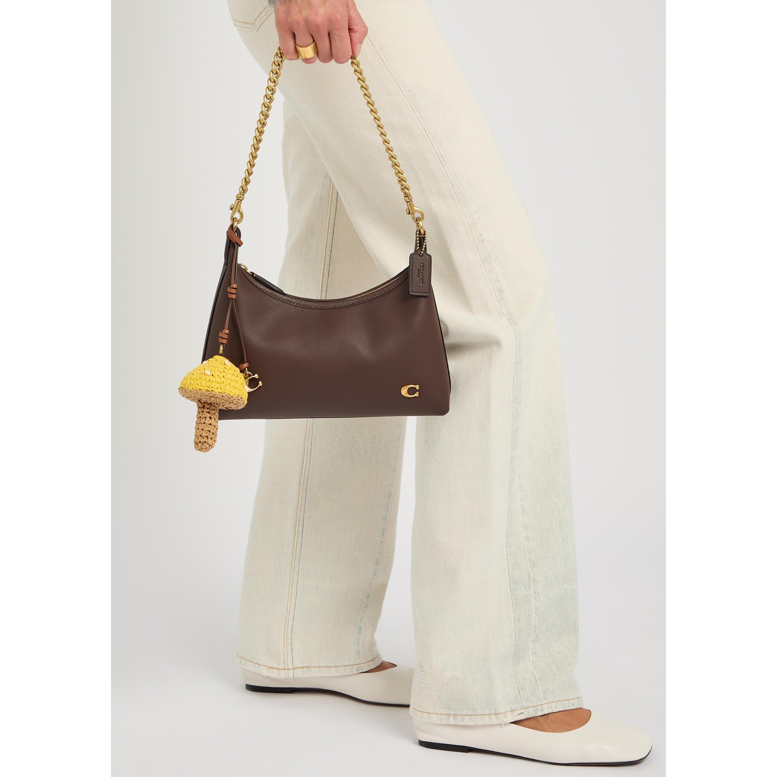 MULTICOLOURED 1 - Coach - Women's Straw Mushroom Bag Charm - 3