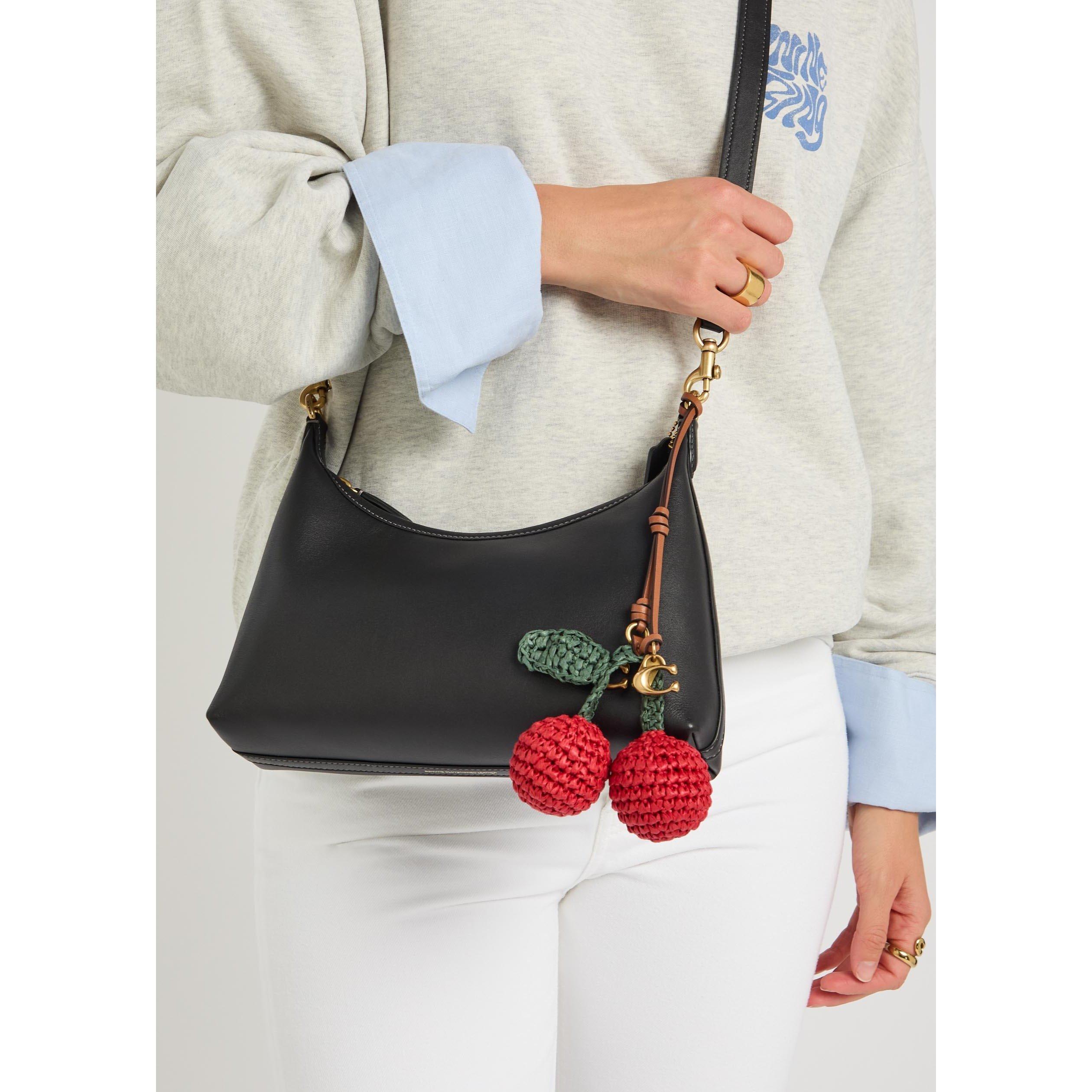 MULTICOLOURED 1 - Coach - STRAW CHERRIES BAG CHARM - 3