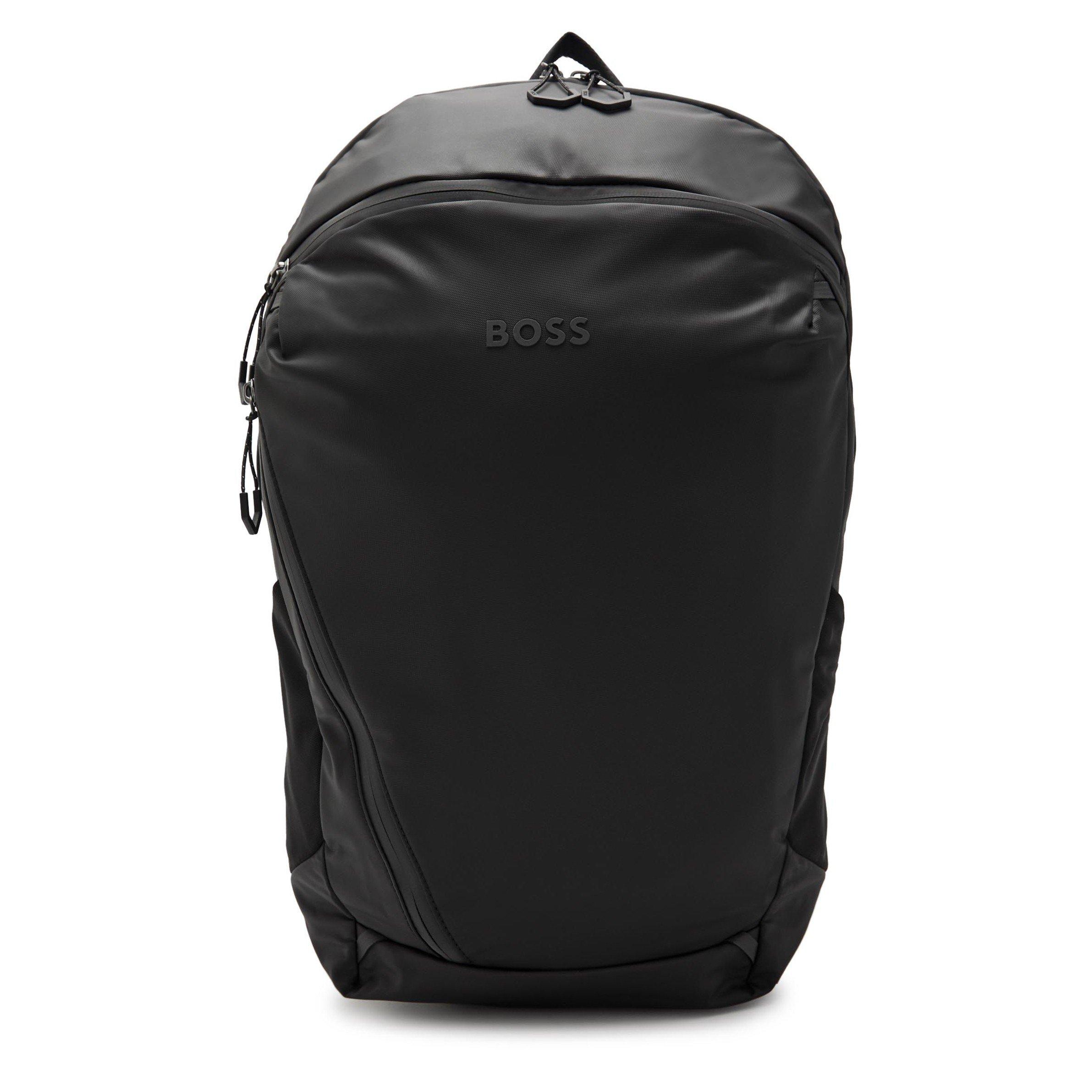 BLACK - Hugo - HUGO BOSS STENSON BACKPACK