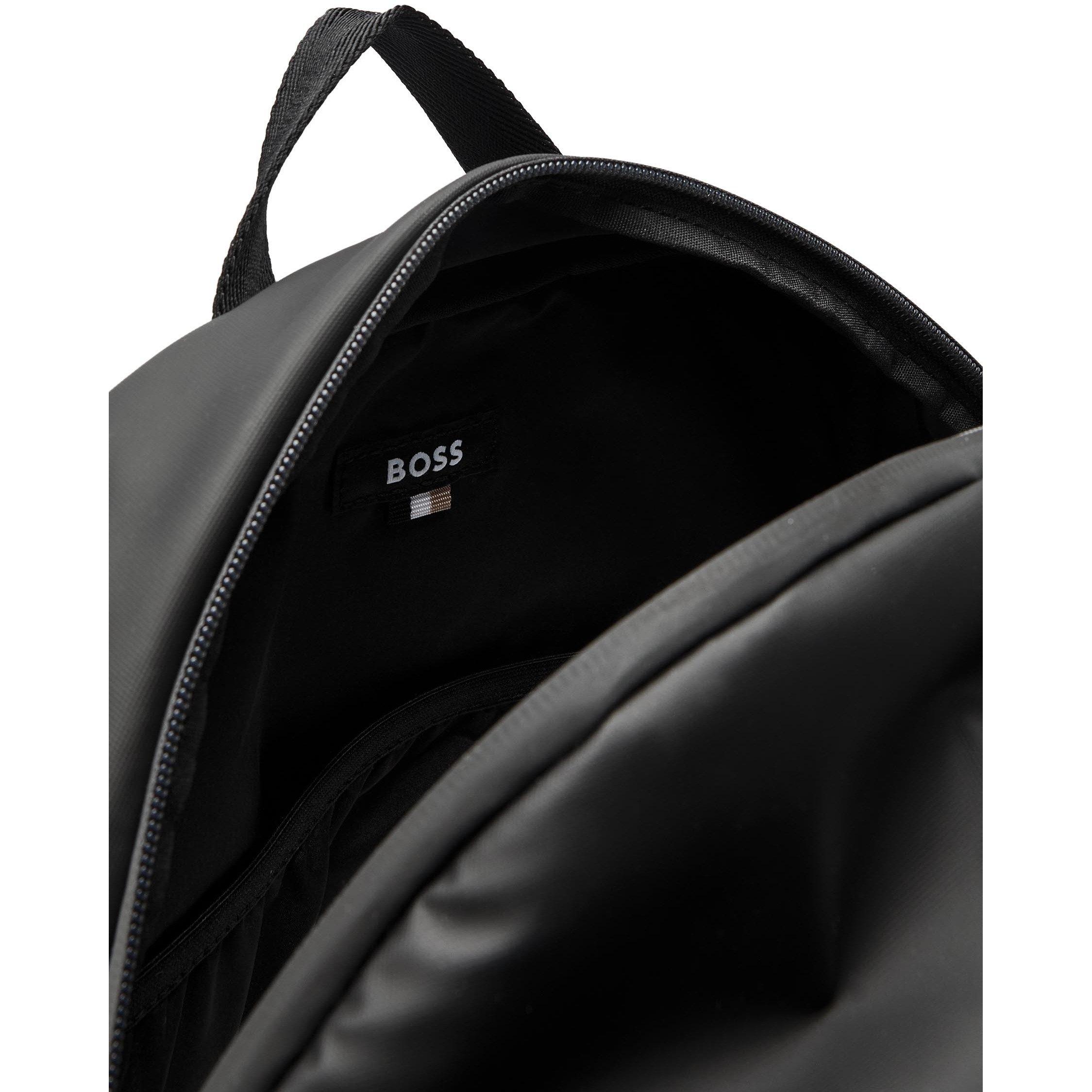 BLACK - Hugo - HUGO BOSS STENSON BACKPACK - 5