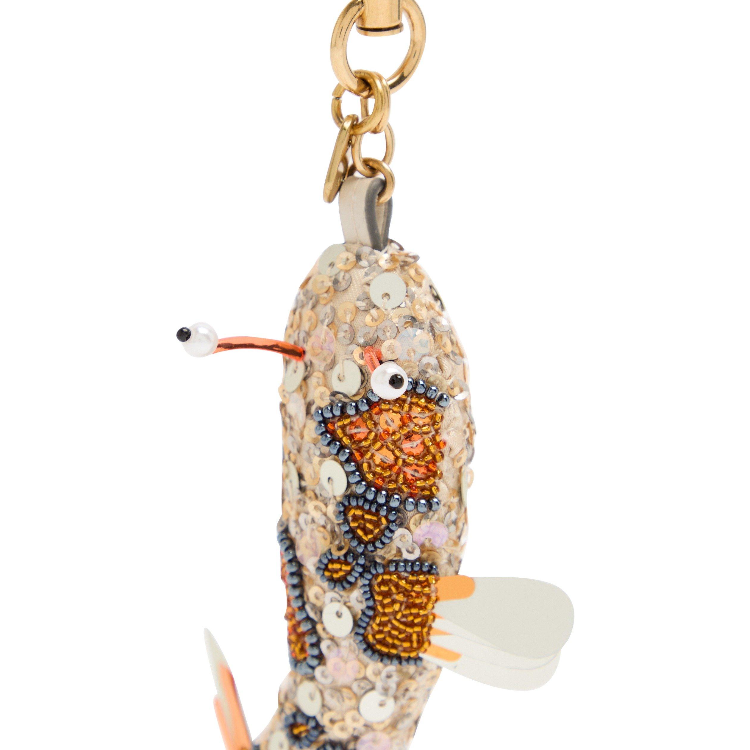 SILVER - Anya Hindmarch - Charm Koi Fish Embellished in - 2